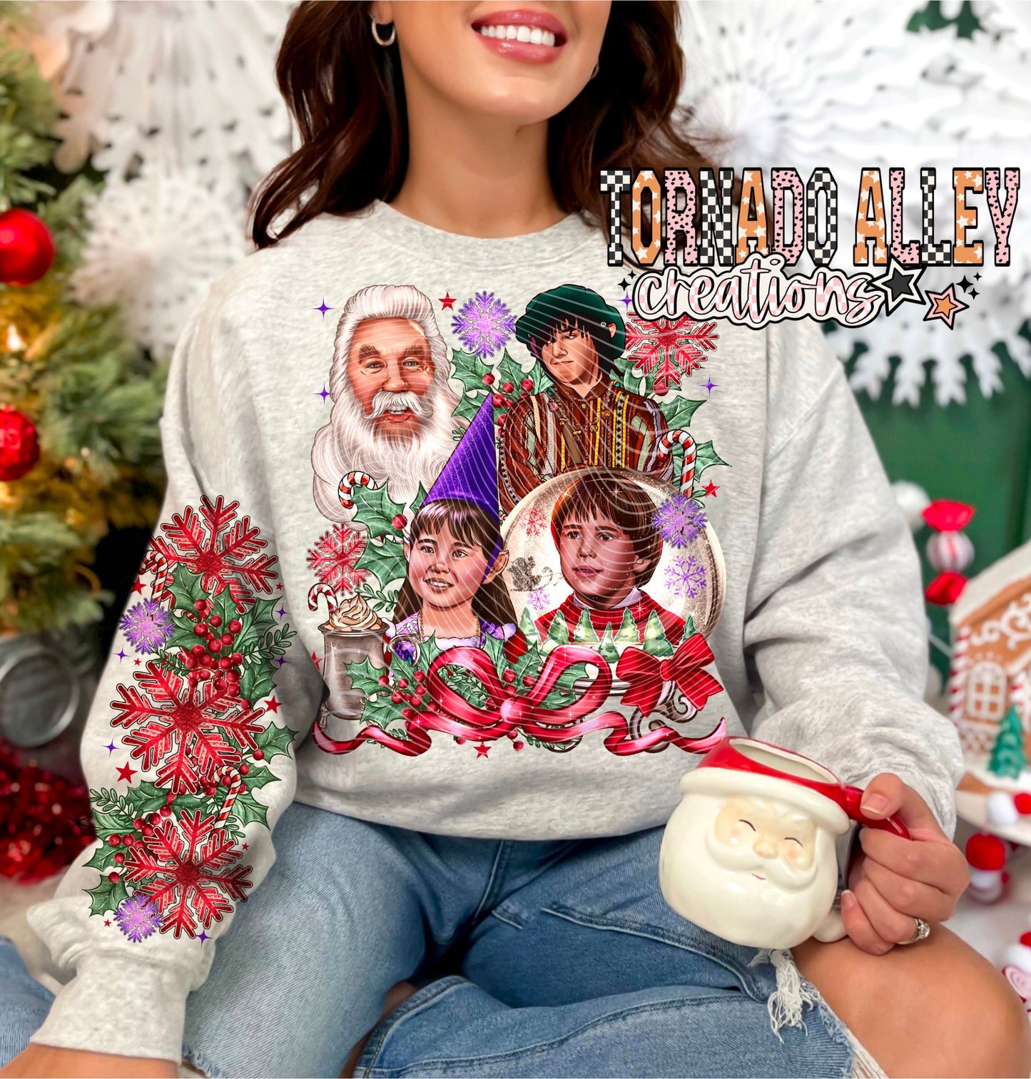Santa Christmas Crewneck