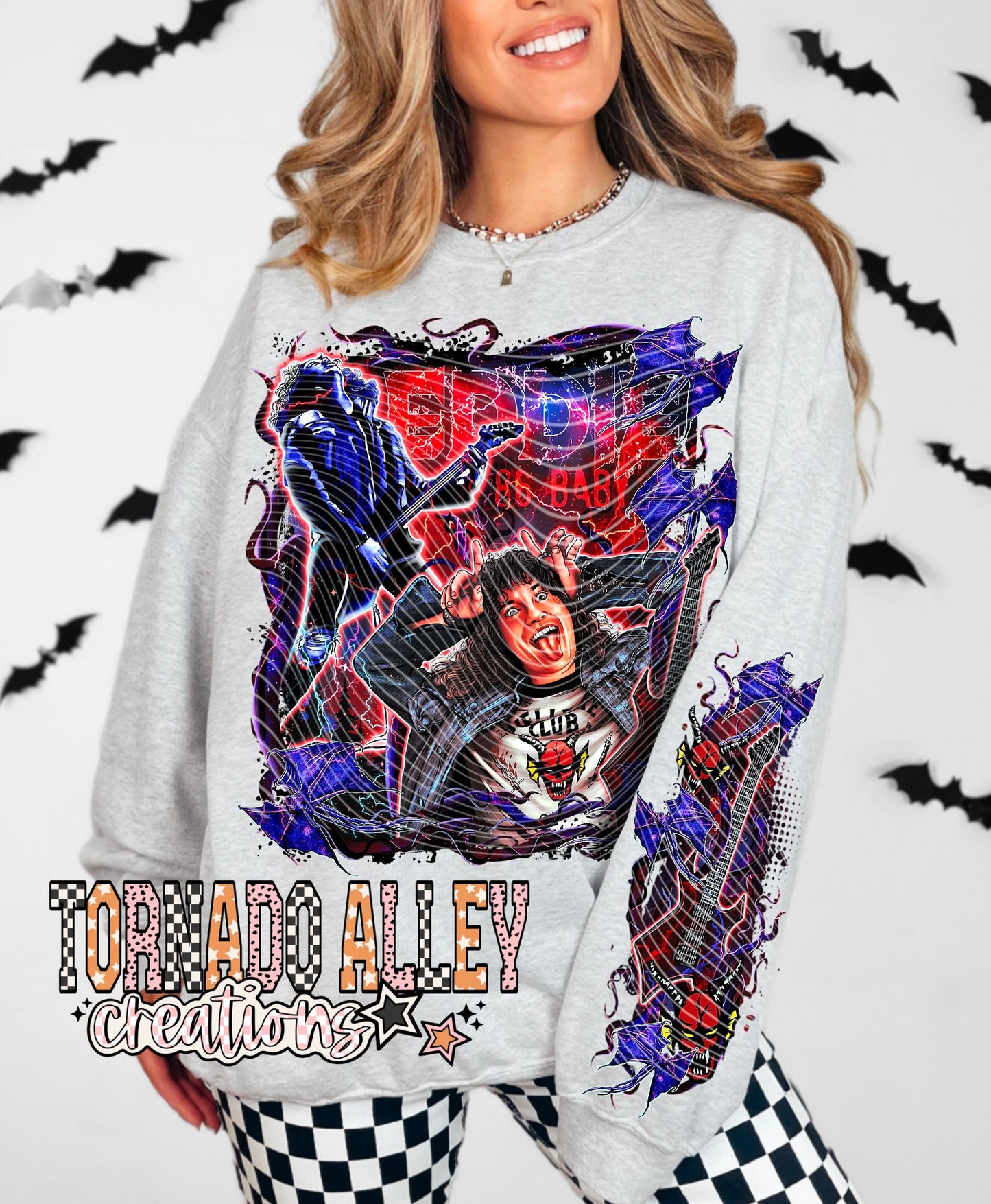 Spooky Bat Guy Crewneck