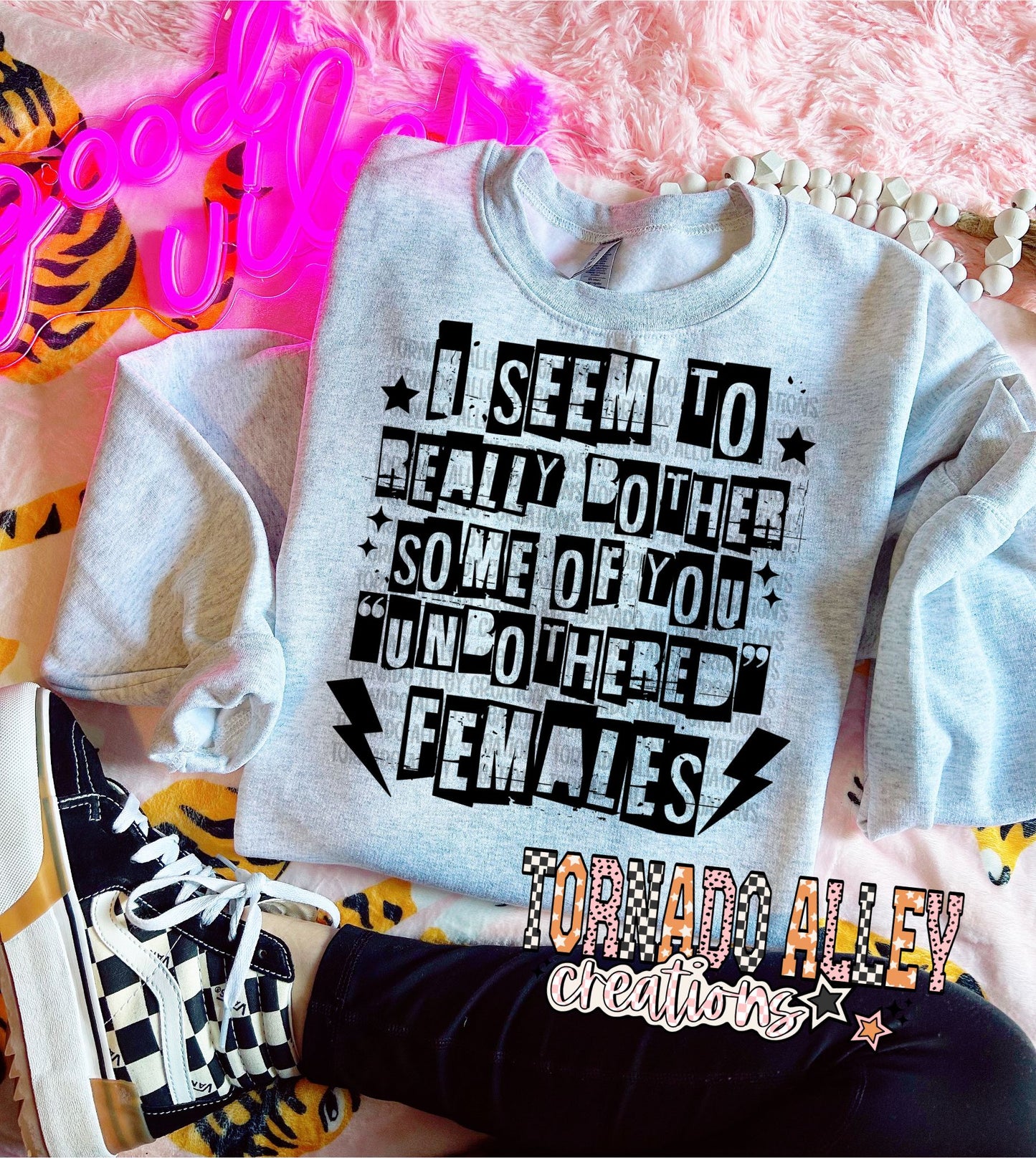 Unbothered Females Crewneck