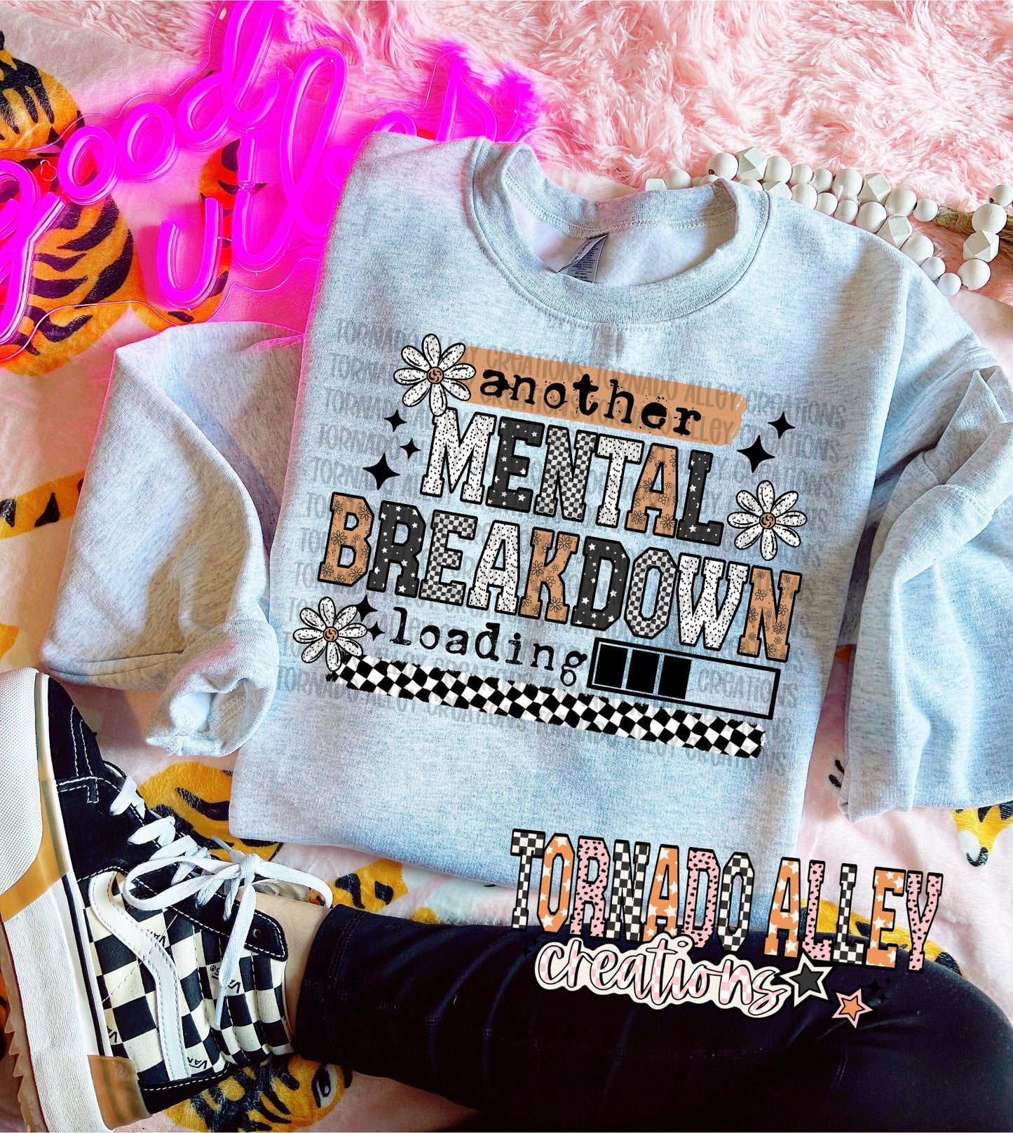 Mental Breakdown Loading Crewneck