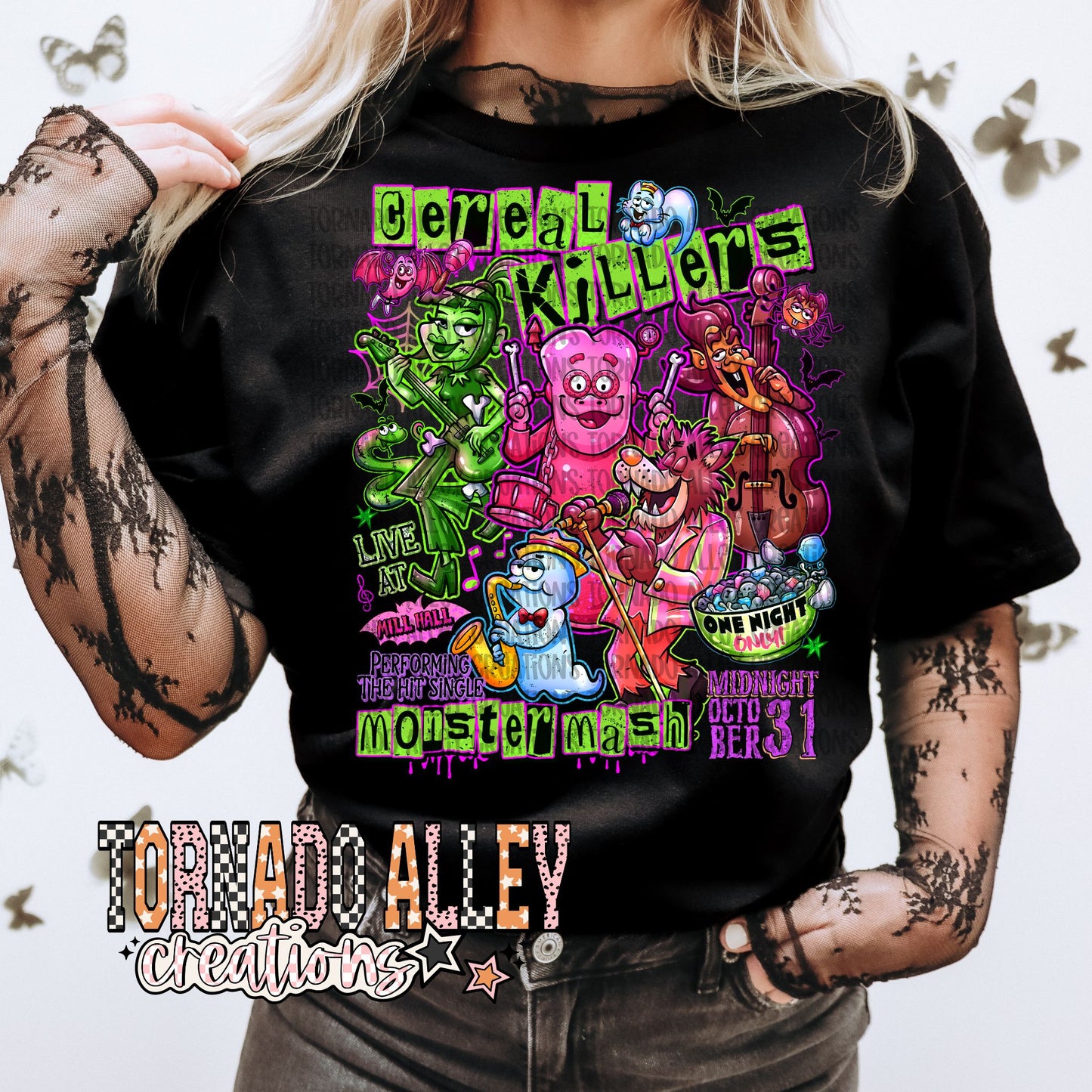 Spooky Monsters Tee