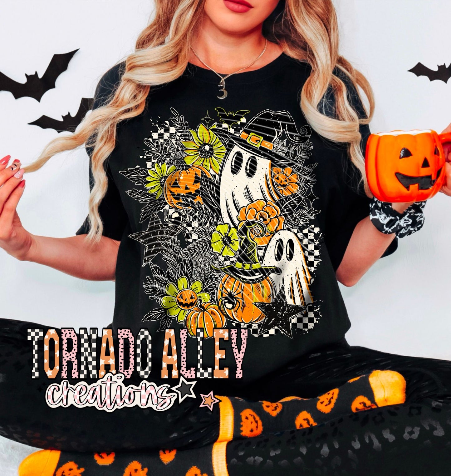 Floral Ghosts Tee