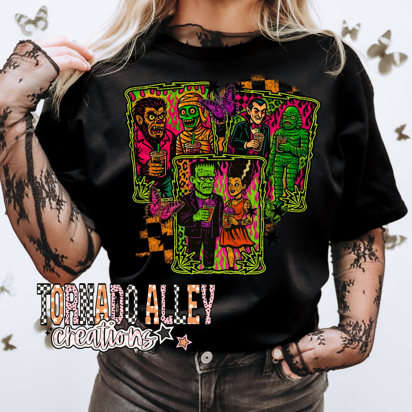 Spooky Monsters Tee