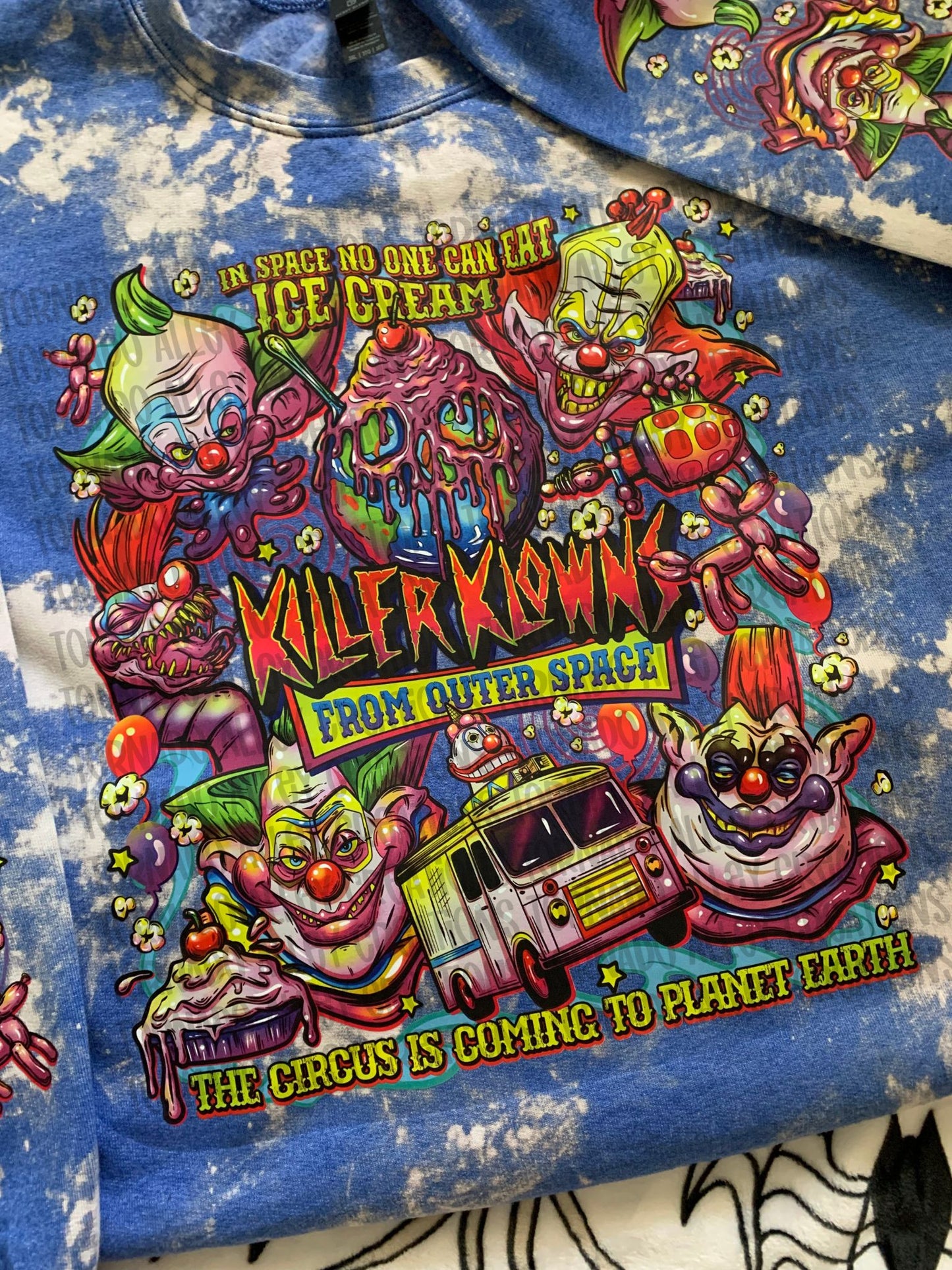 Spooky Circus Clowns Crewneck