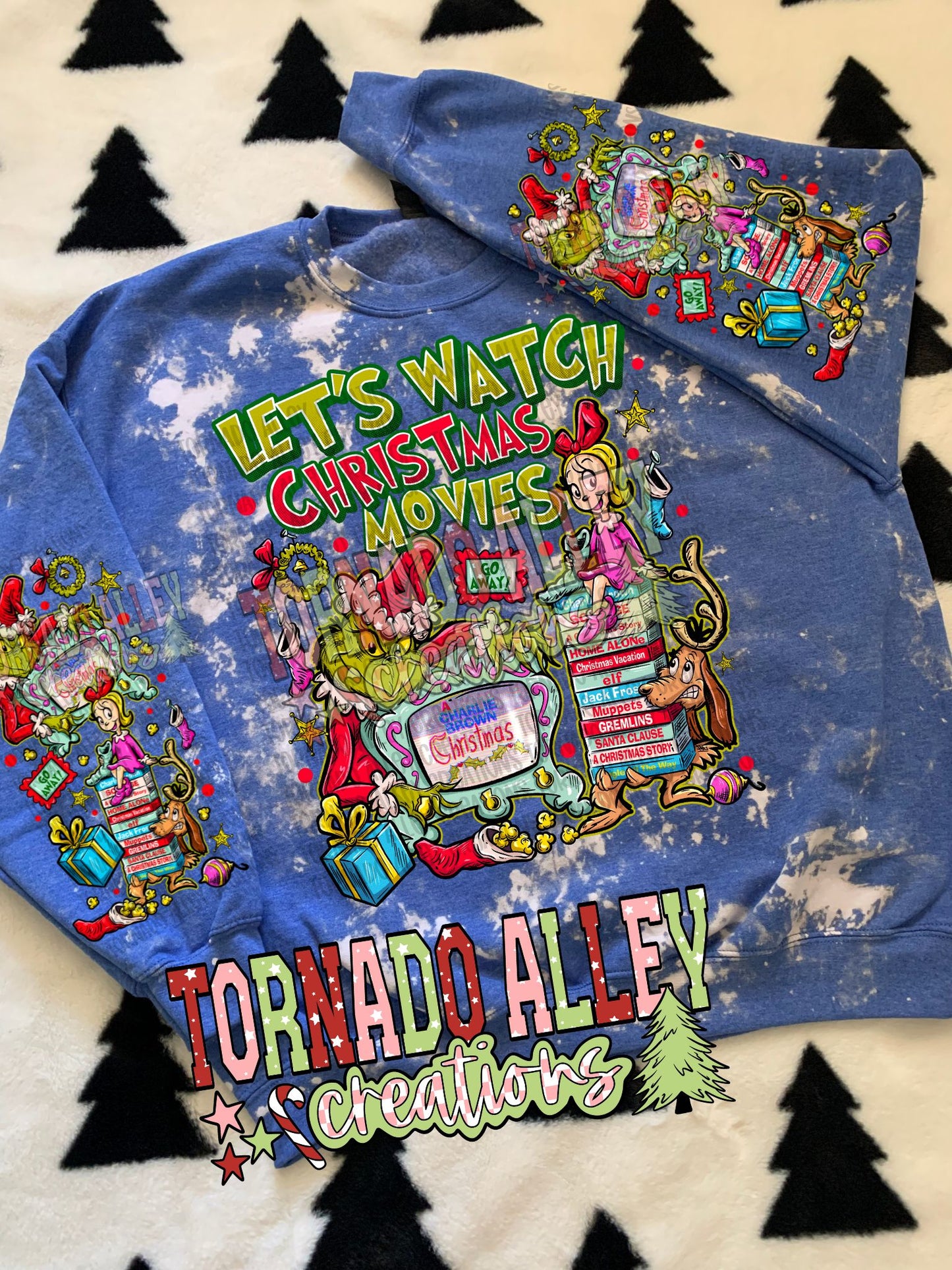 Let's Watch Christmas Movies Crewneck