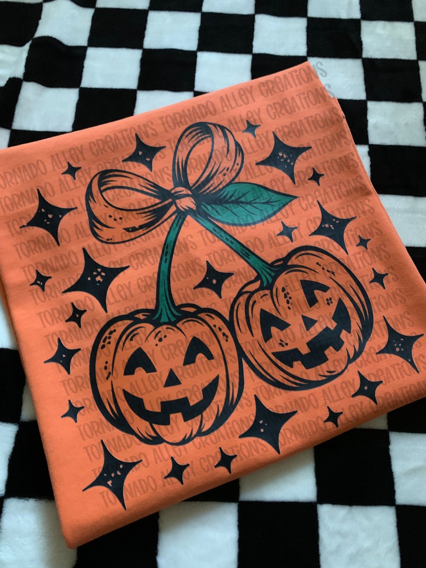 Cute Pumpkin Cherries Tee