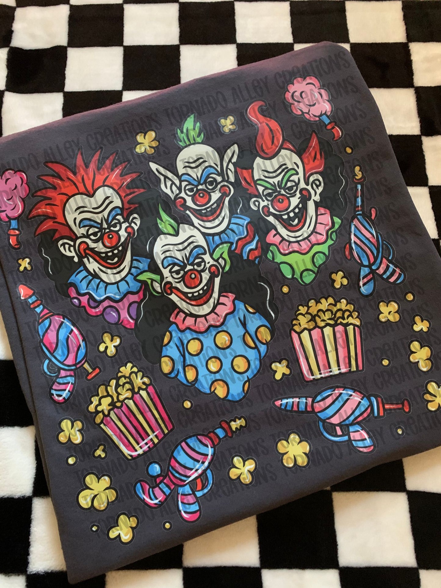 Spooky Circus Clown Tee