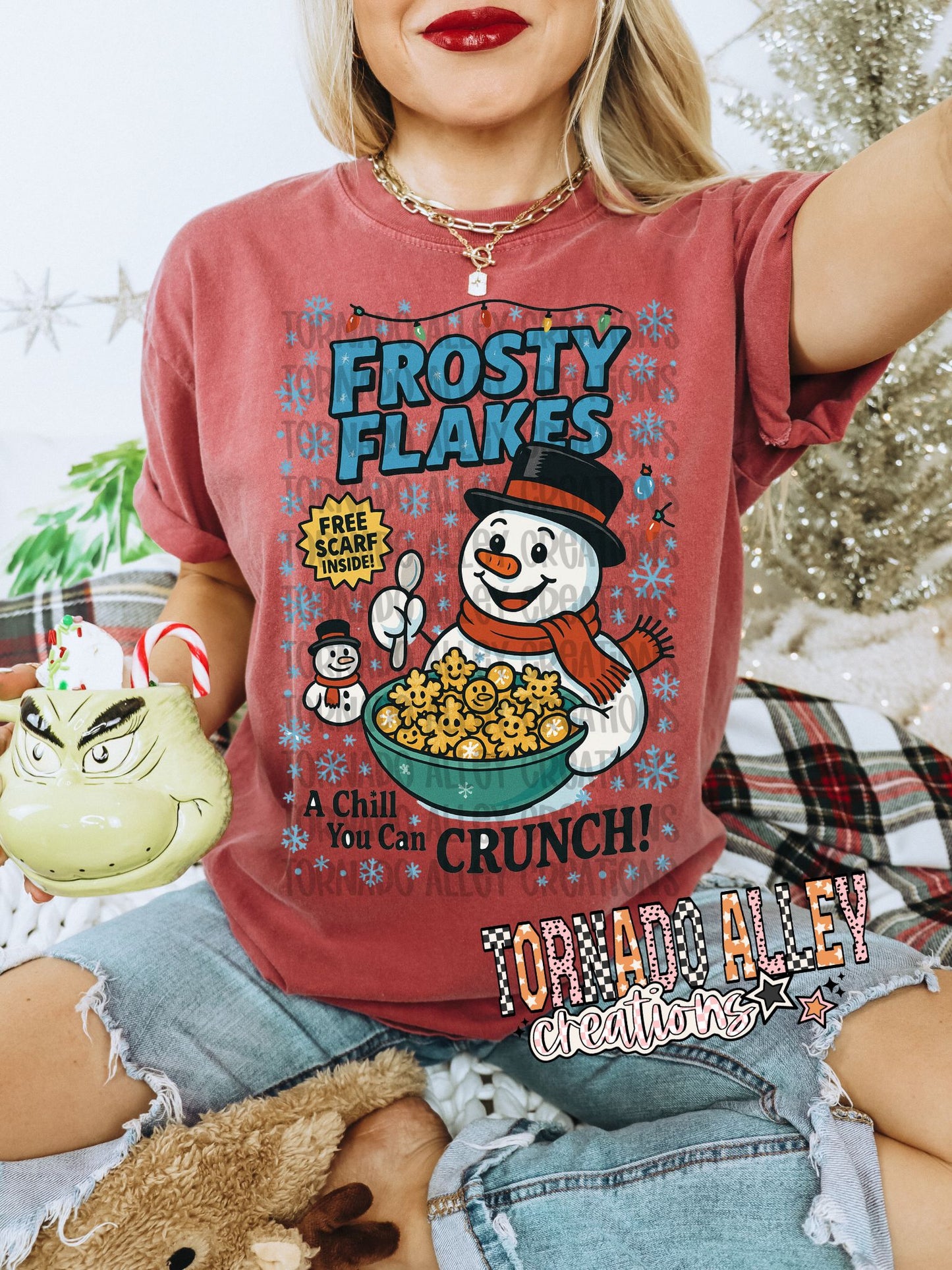 Snowman Cereal Tee