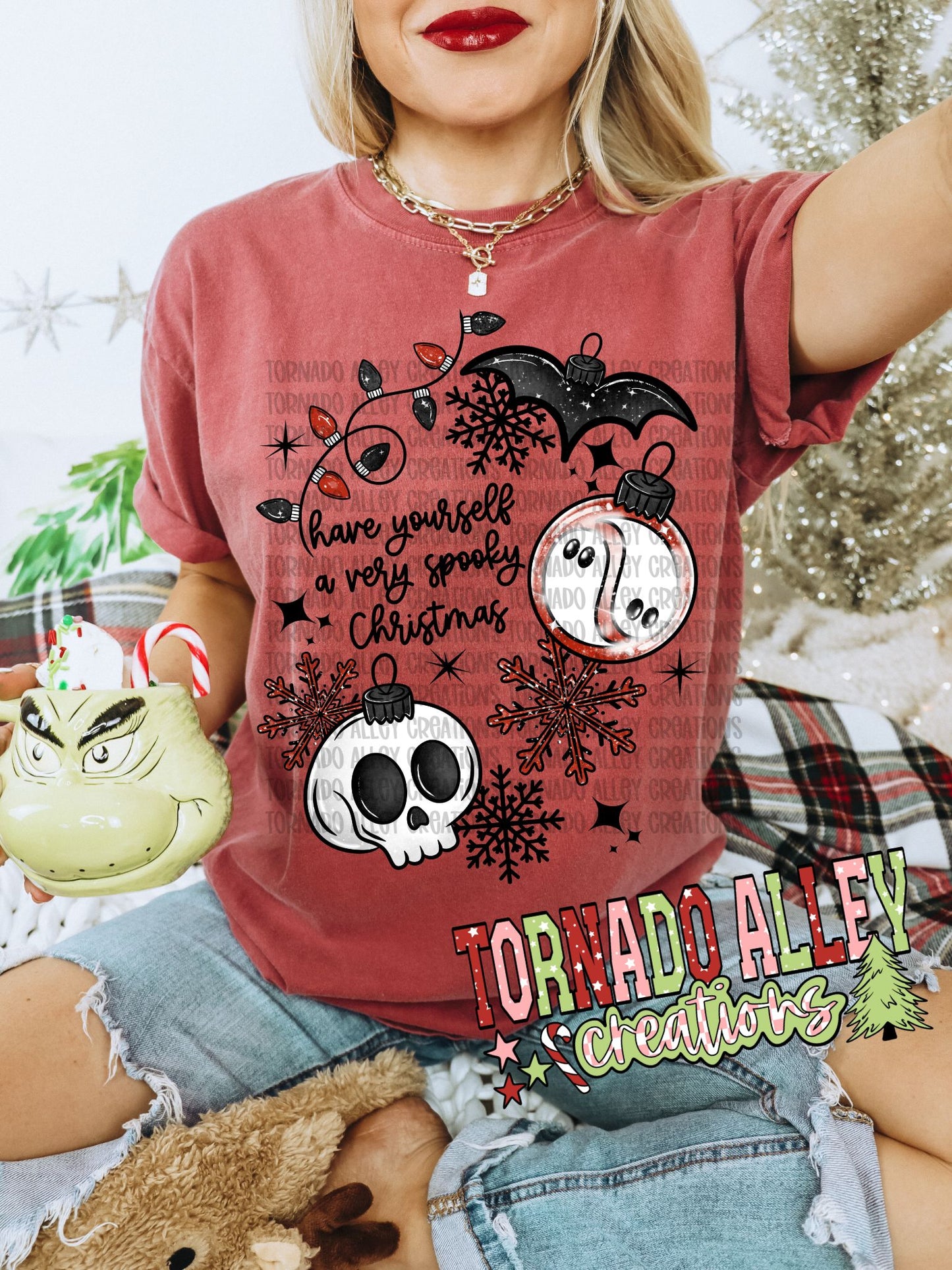 Very Spooky Christmas Tee