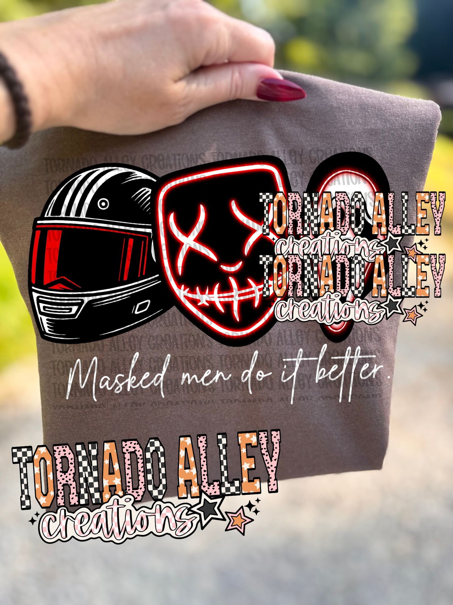 Masked Men Do It Better Tee