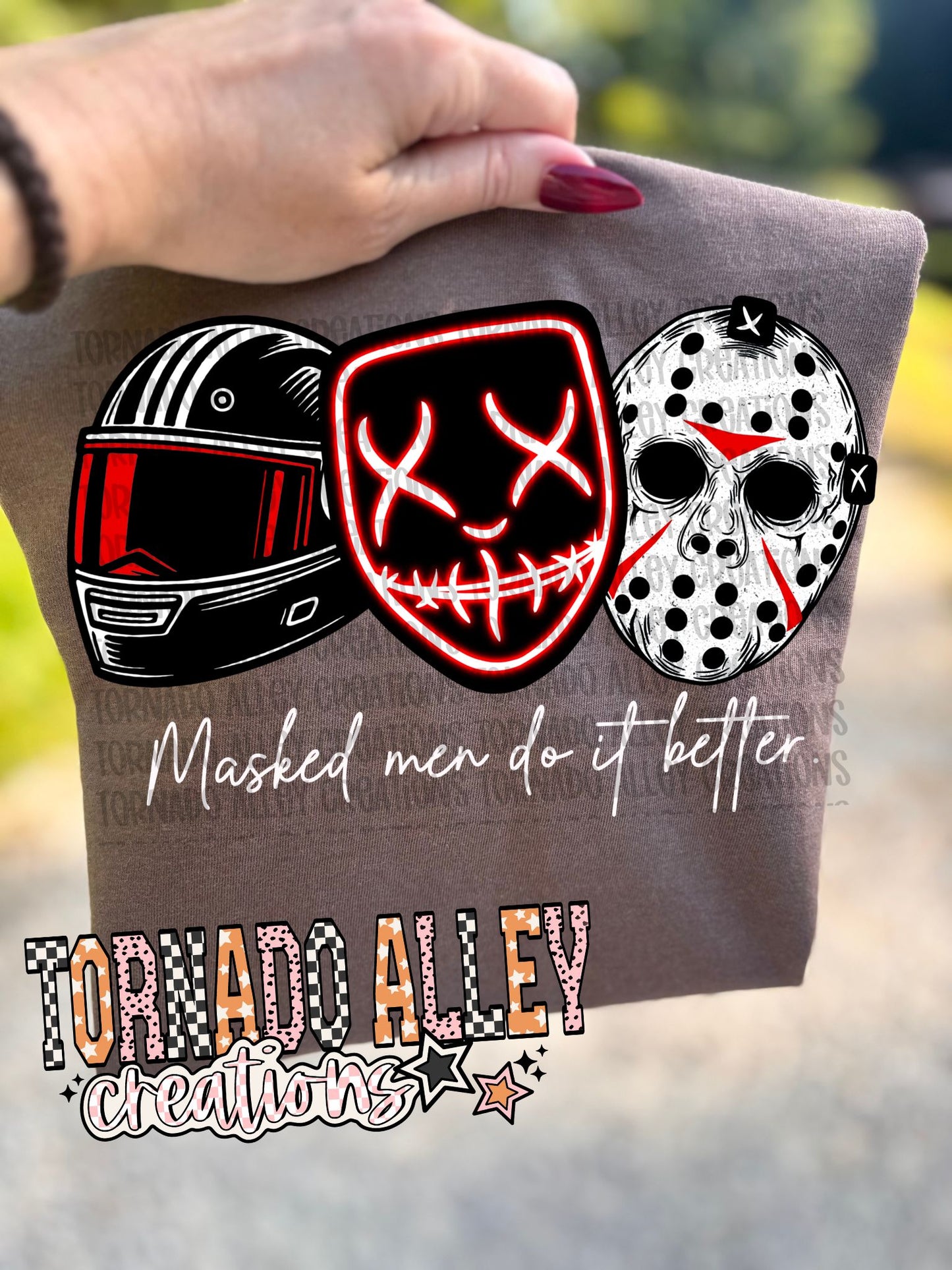 Masked Men Do It Better Tee