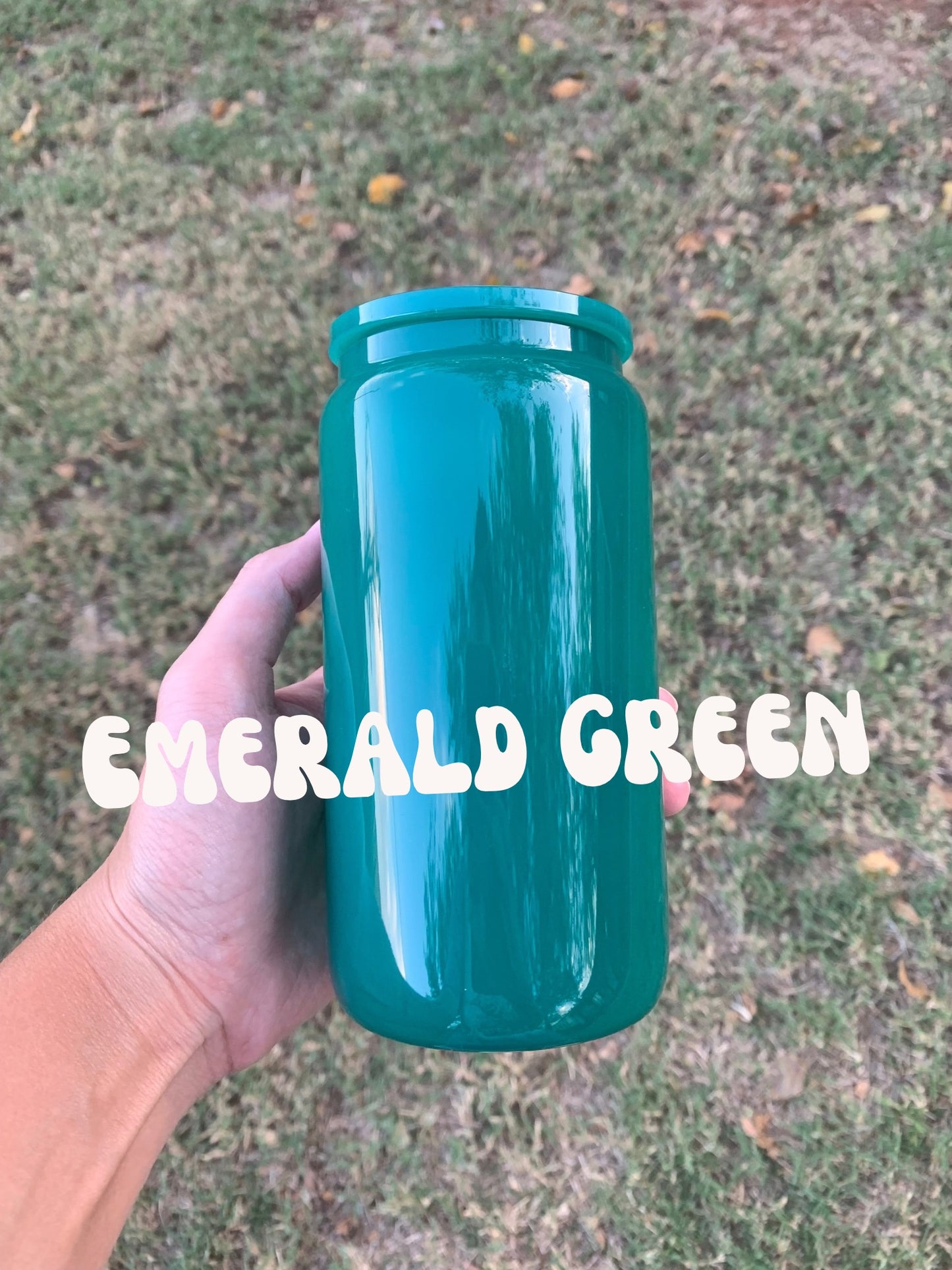 Spooky Frank 16oz Glass Can