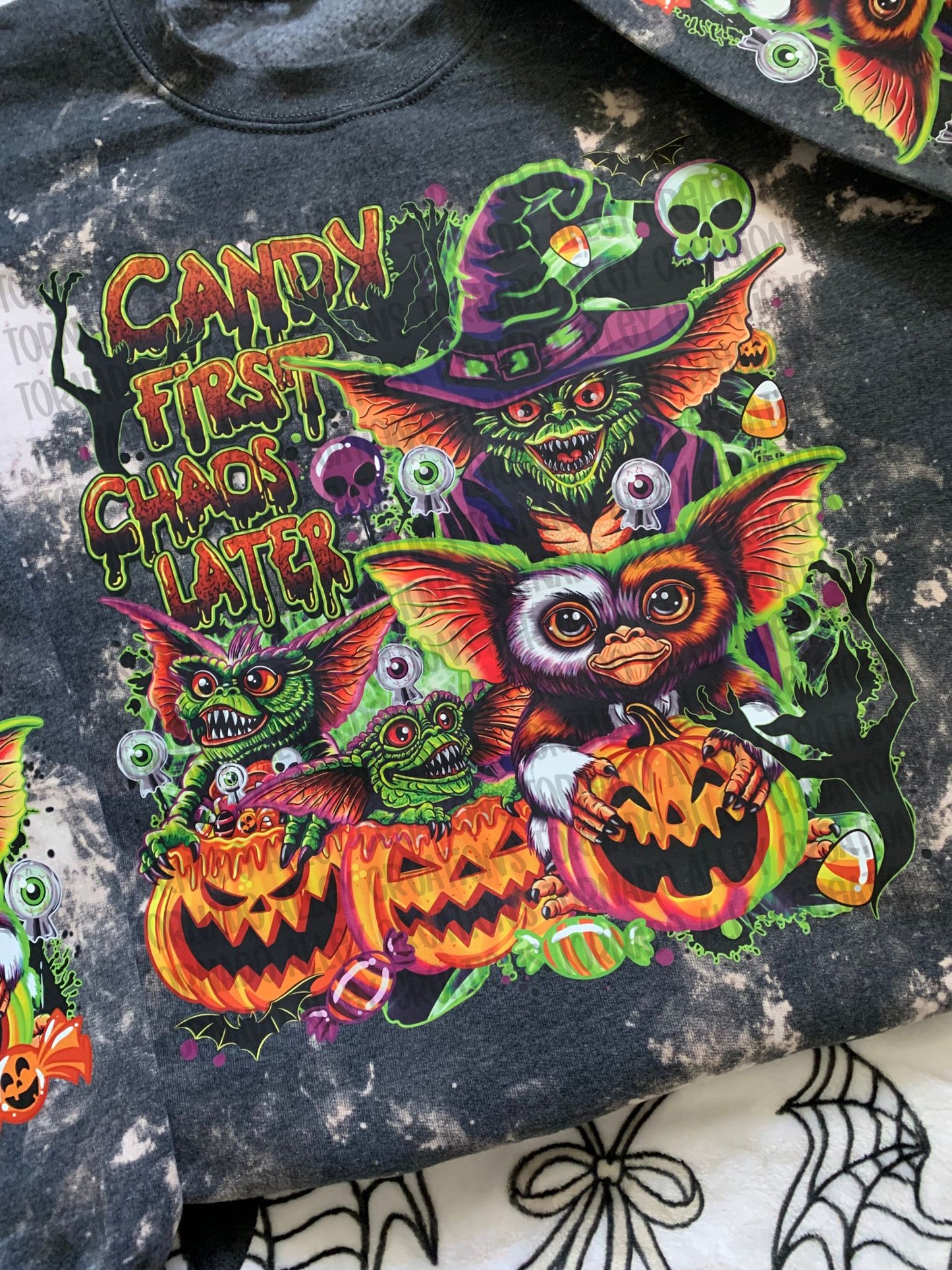 Candy First Chaos Later Crewneck