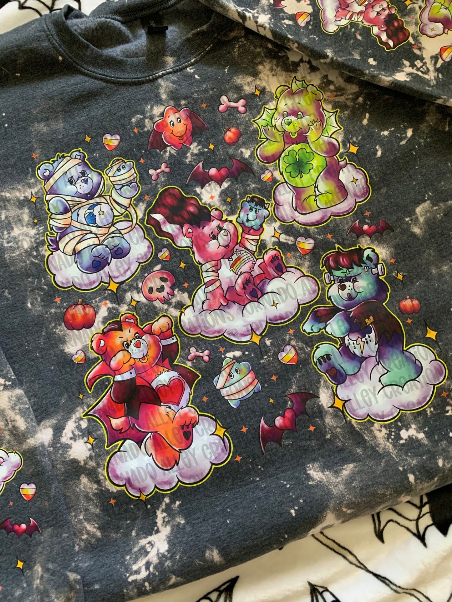 Spooky Monster Bears Crewneck