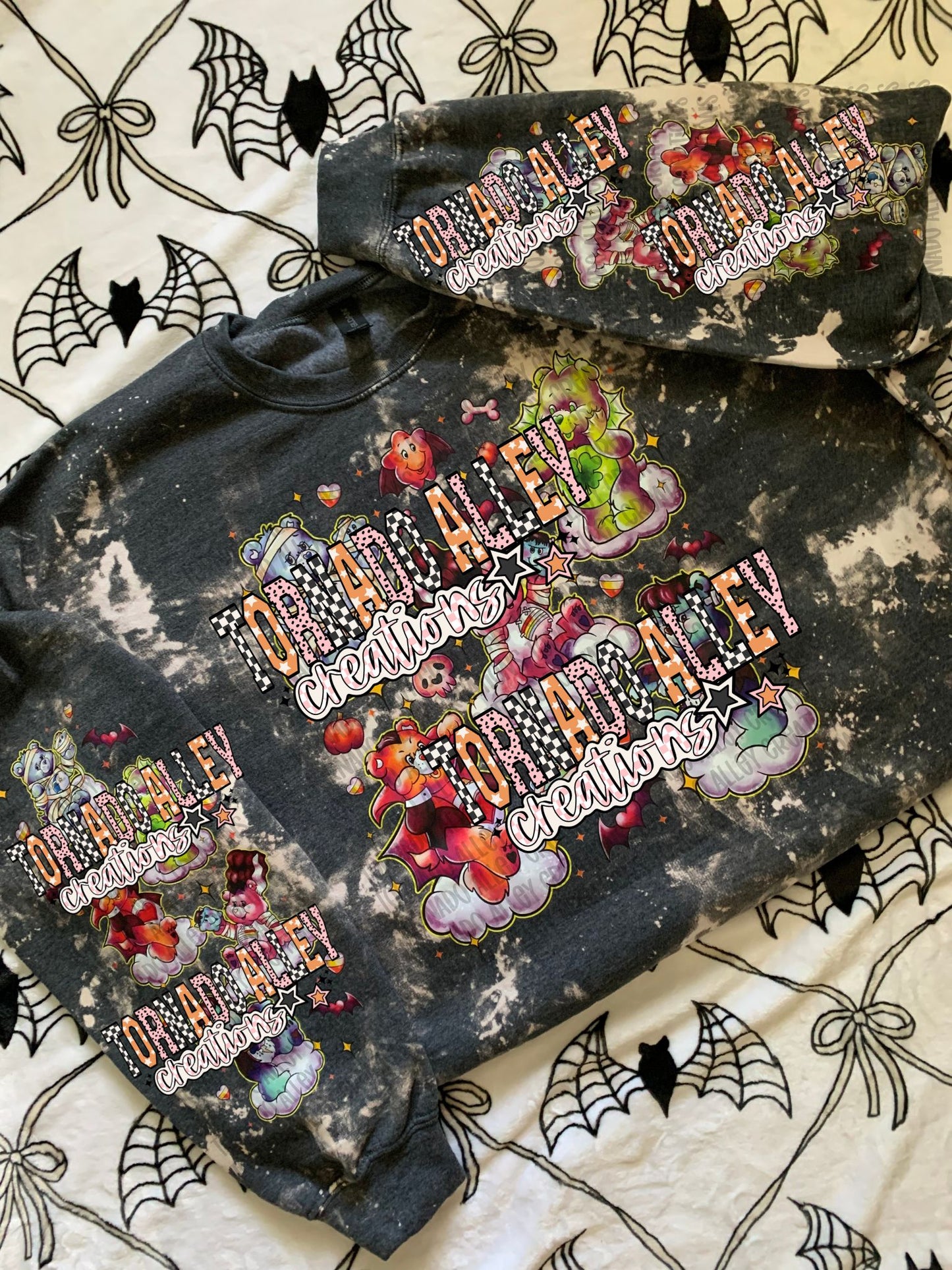 Spooky Monster Bears Crewneck