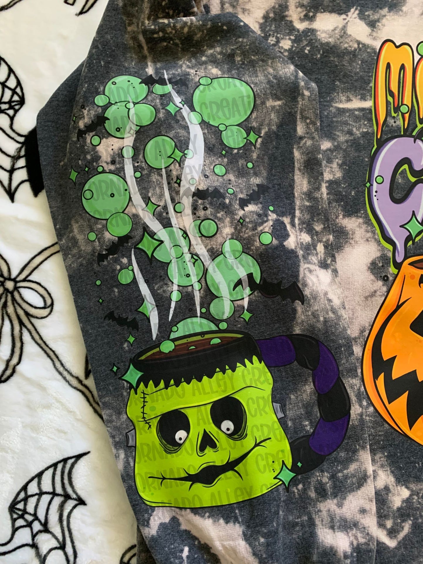 Monster Before Coffee Crewneck