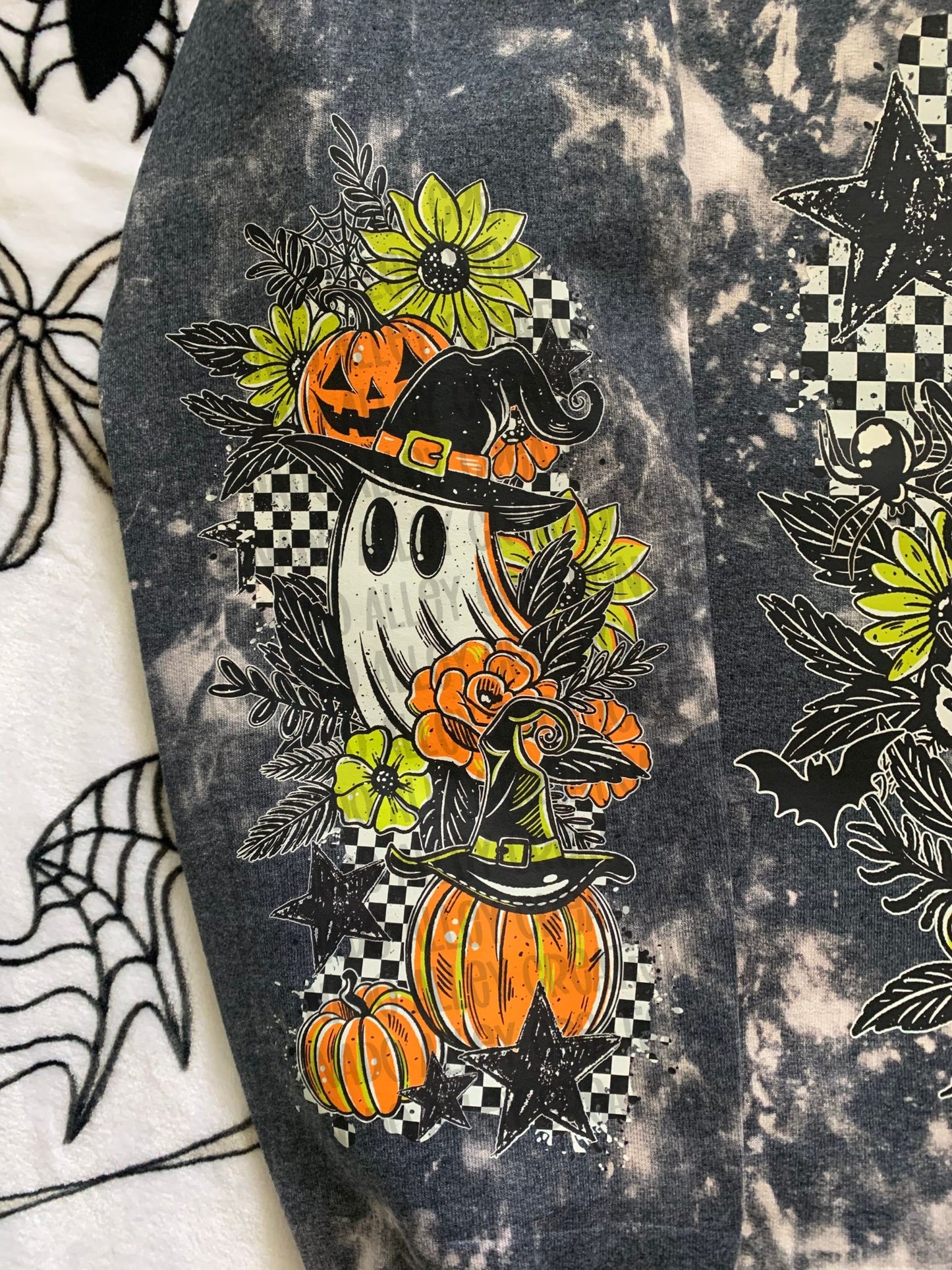 Floral Ghost Crewneck