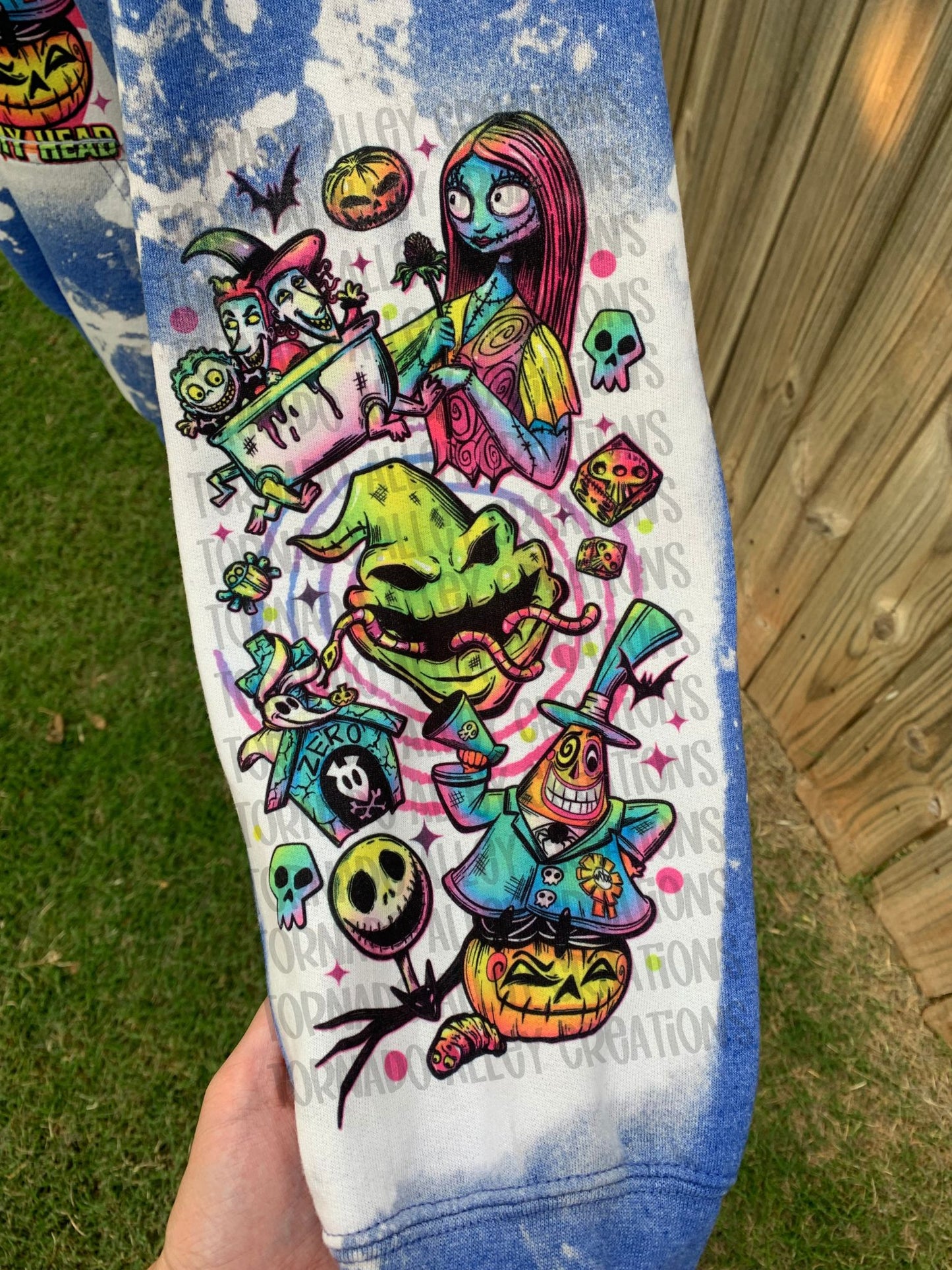 Spooky Neon Halloween Hoodie