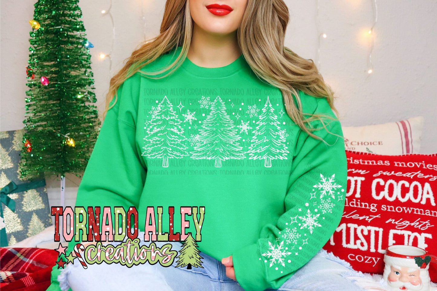 Winter Trees Crewneck