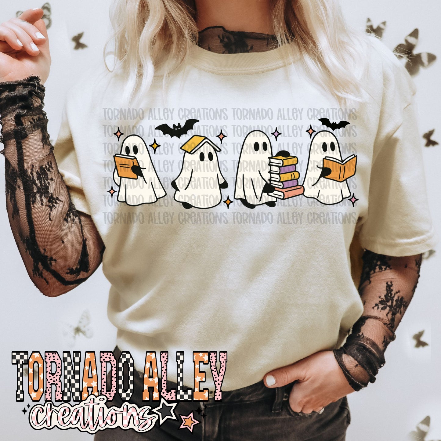 Bookish Ghosts Tee
