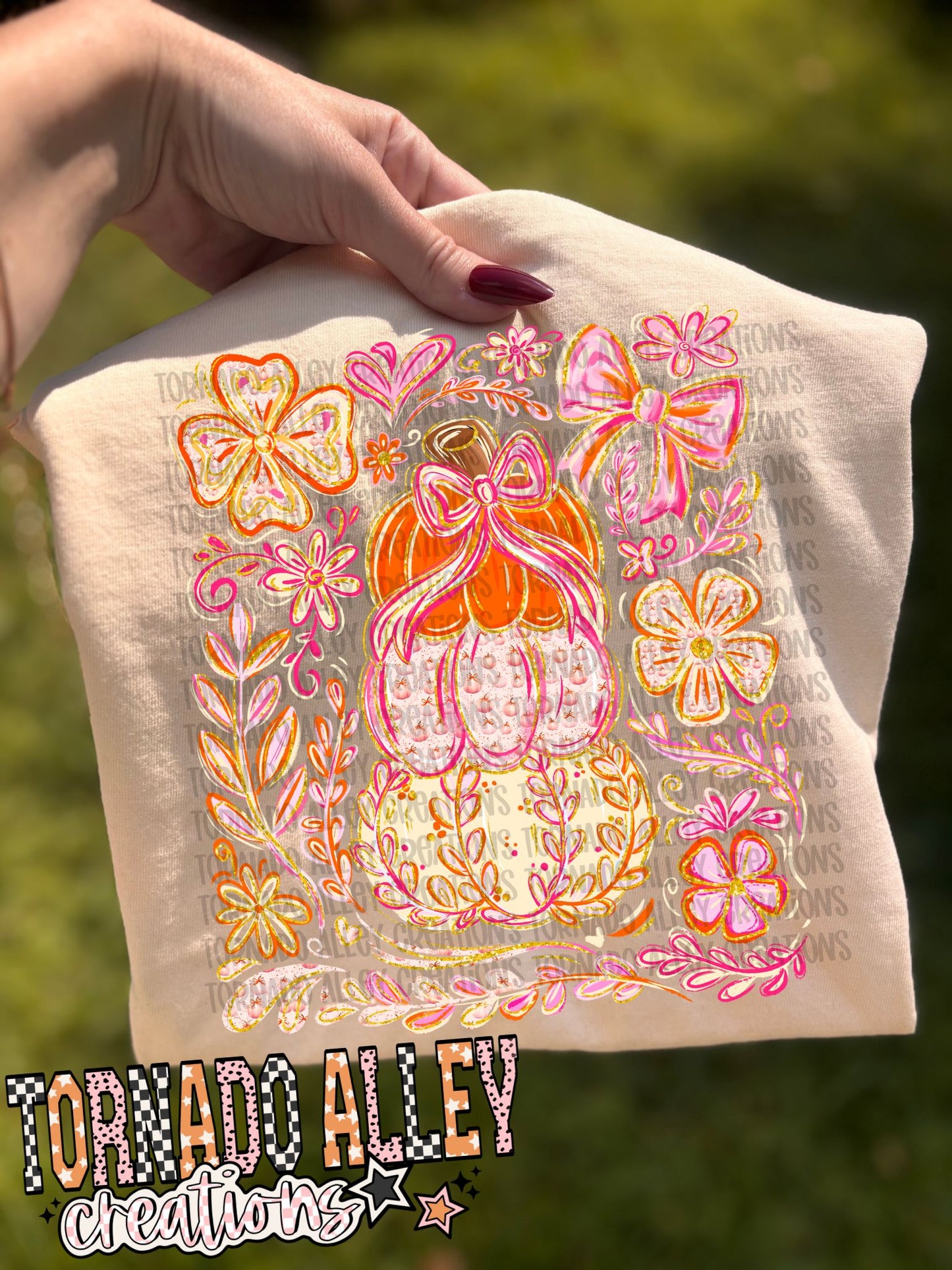 Cute Doodle Pumpkins Tee