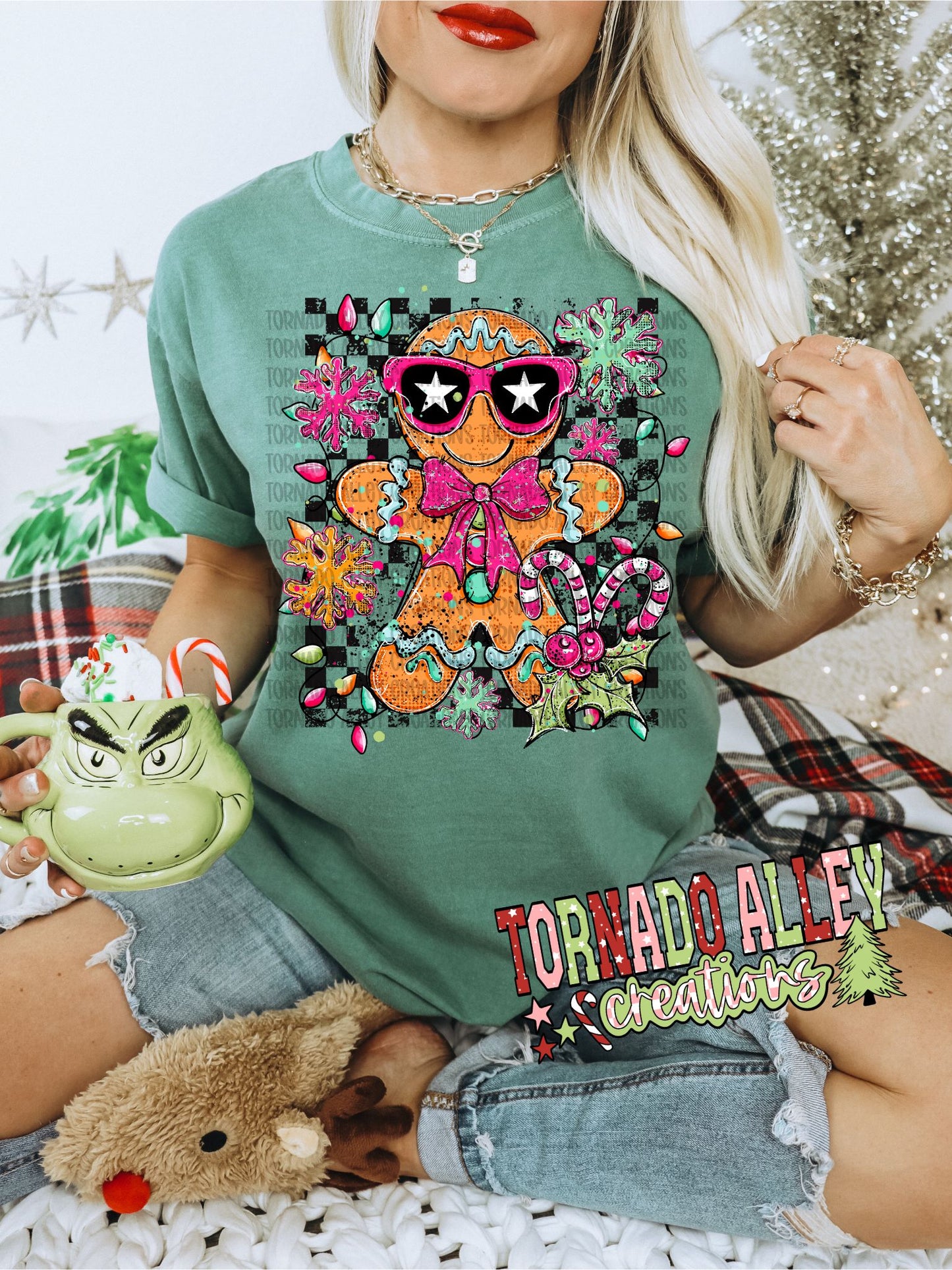 Cute Gingerbread Man Tee