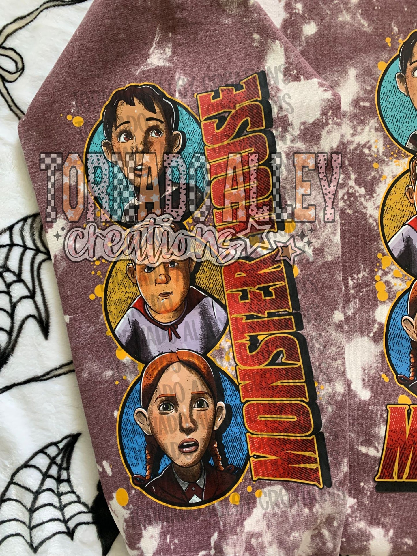 Spooky Monster House Crewneck