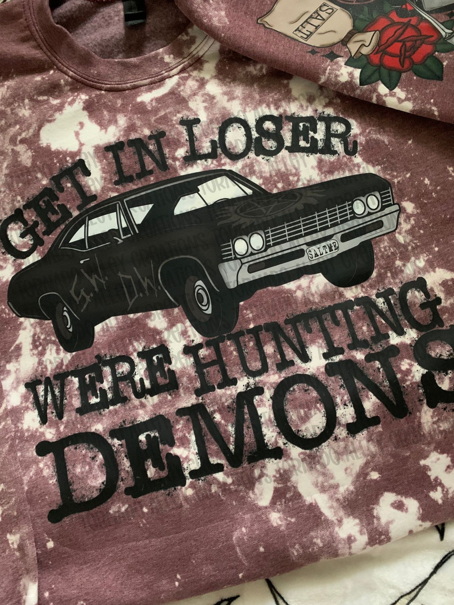 Hunting Demons Crewneck