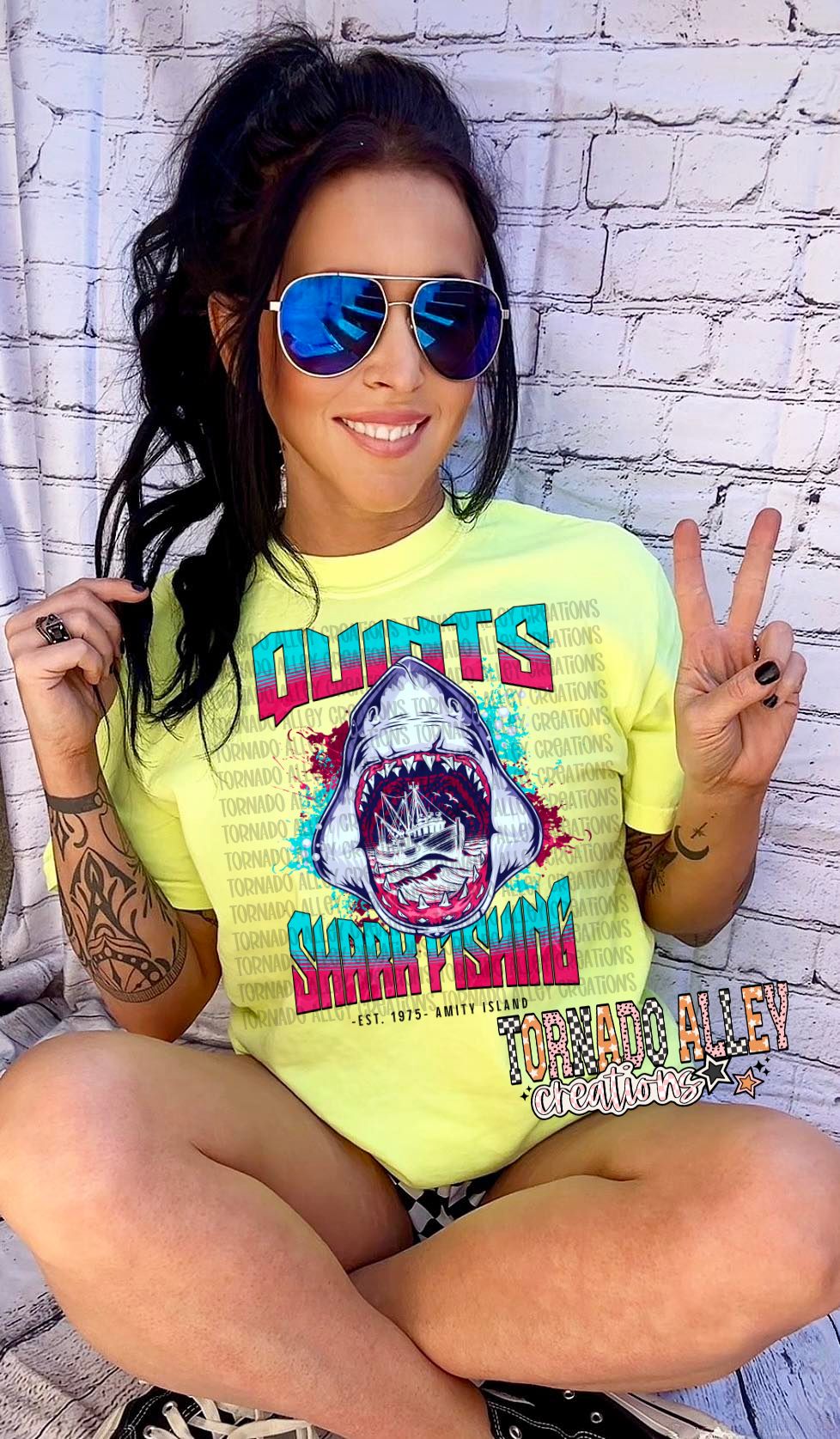 Retro Shark Tee