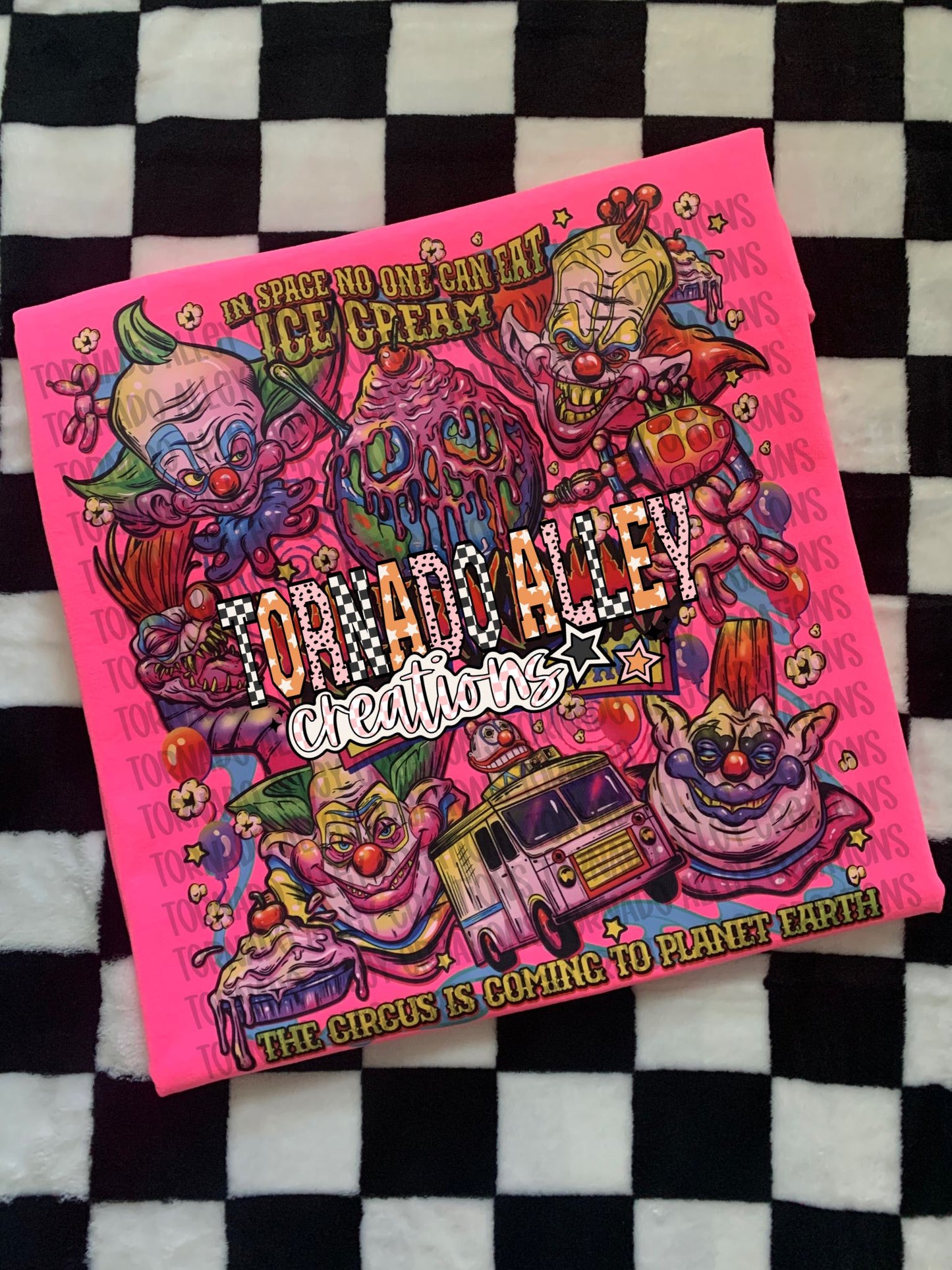 Spooky Circus Clown Tee