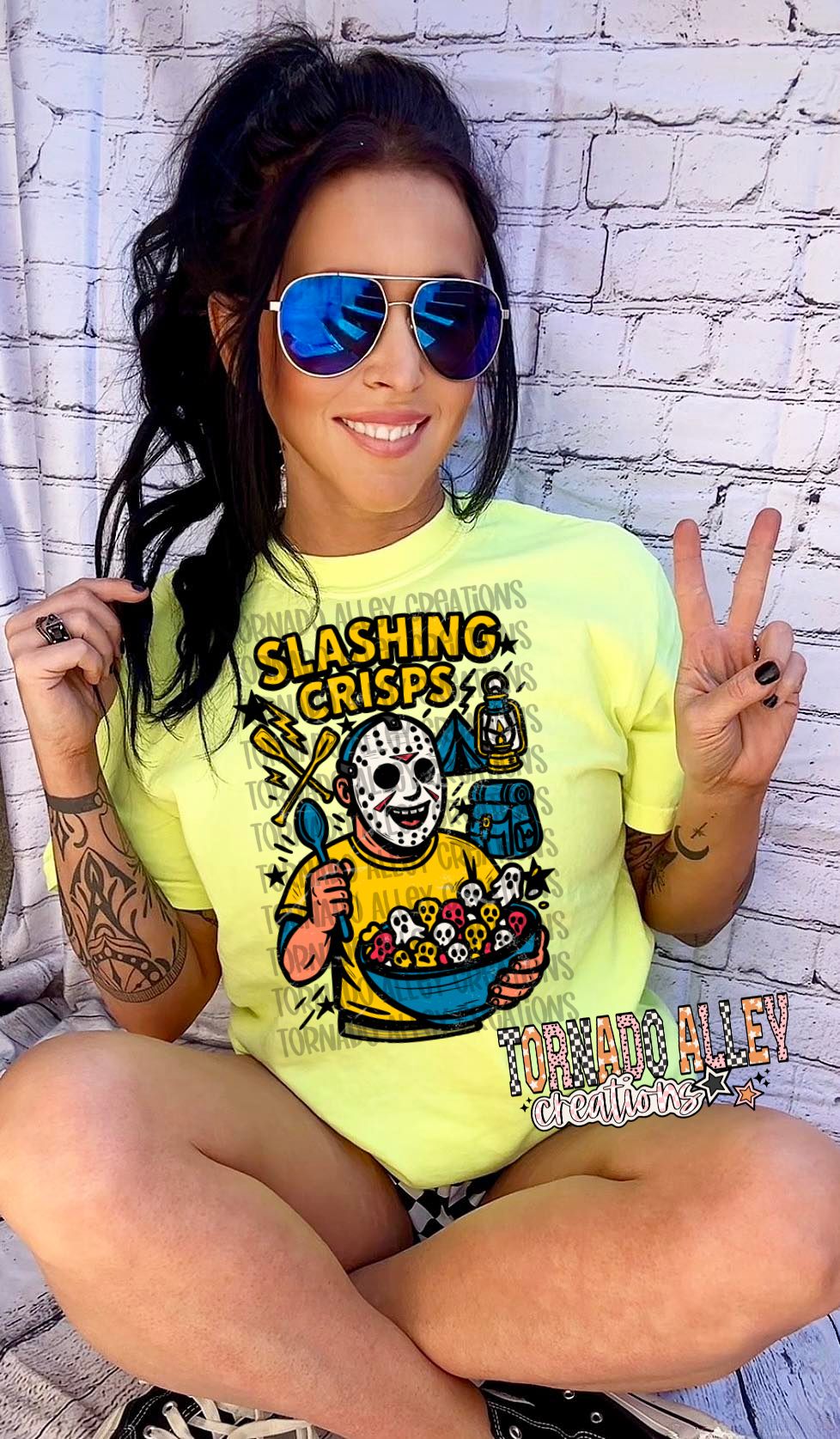 Spooky Slashing Cereal Tee