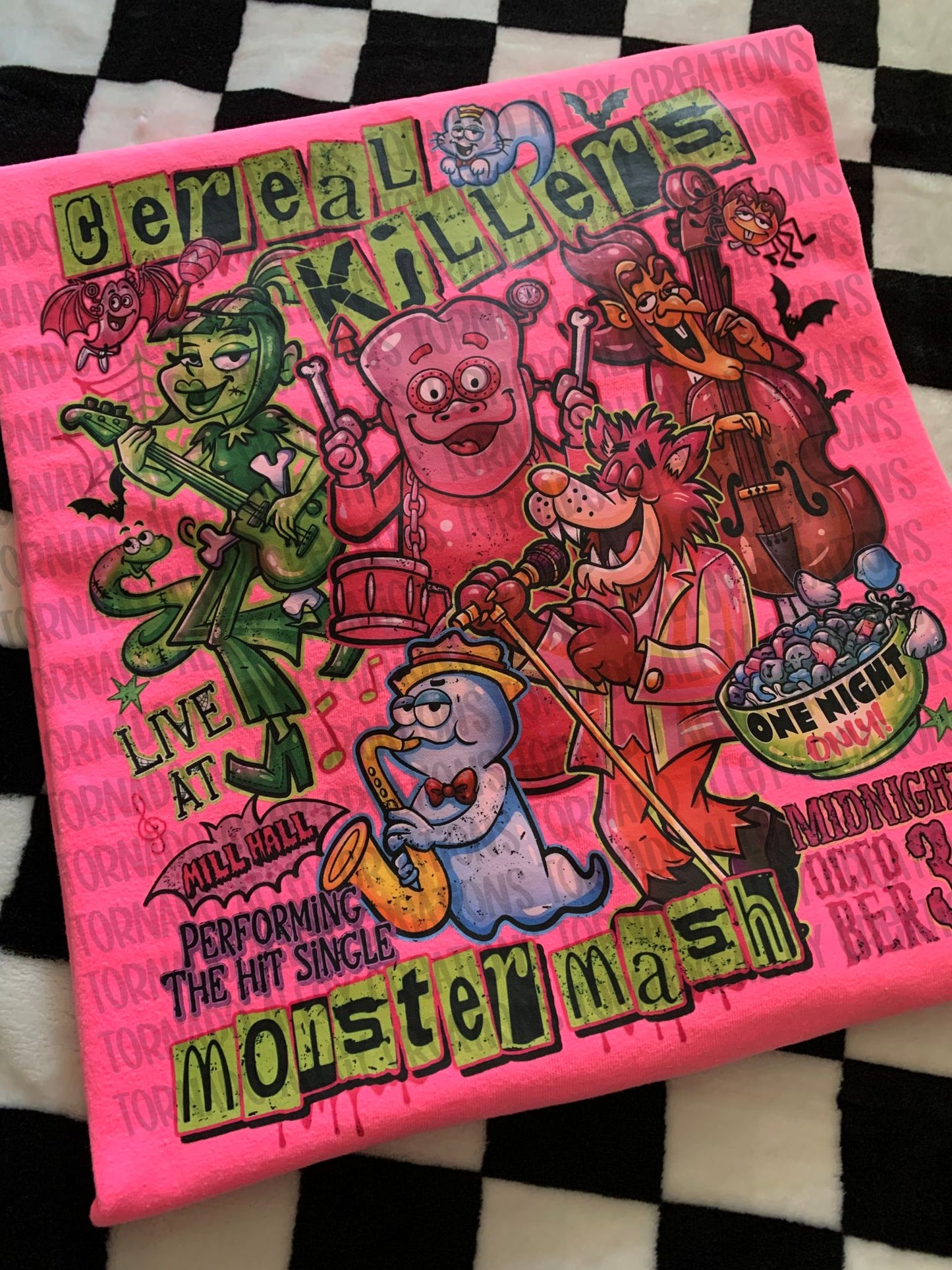 Spooky Monsters Tee
