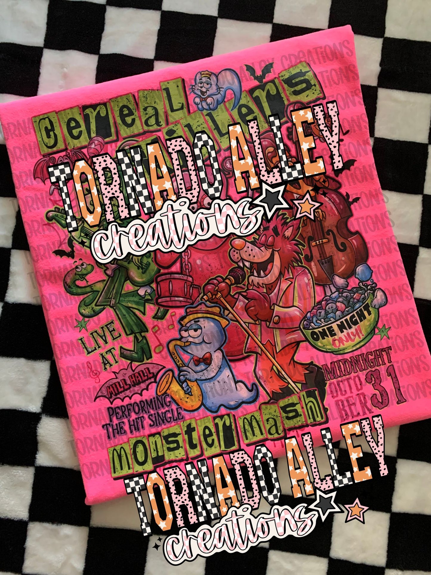 Spooky Monsters Tee