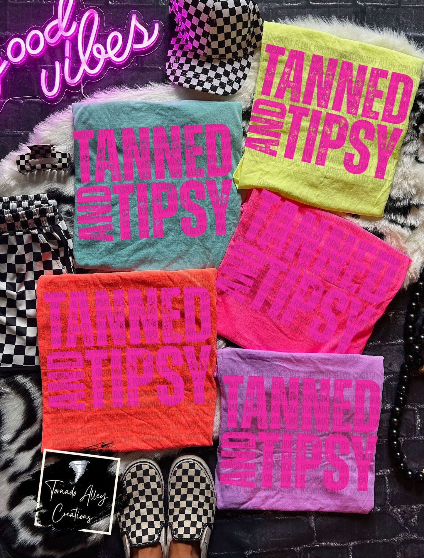 Tanned Tipsy Tee
