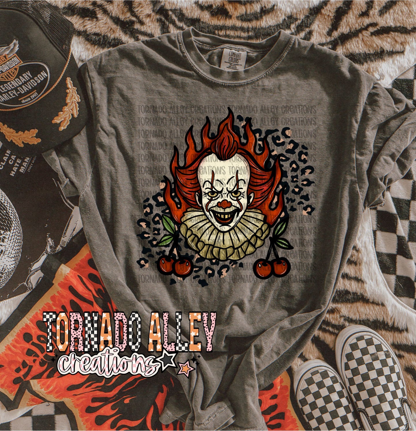 Vintage Spooky Cherry Tee