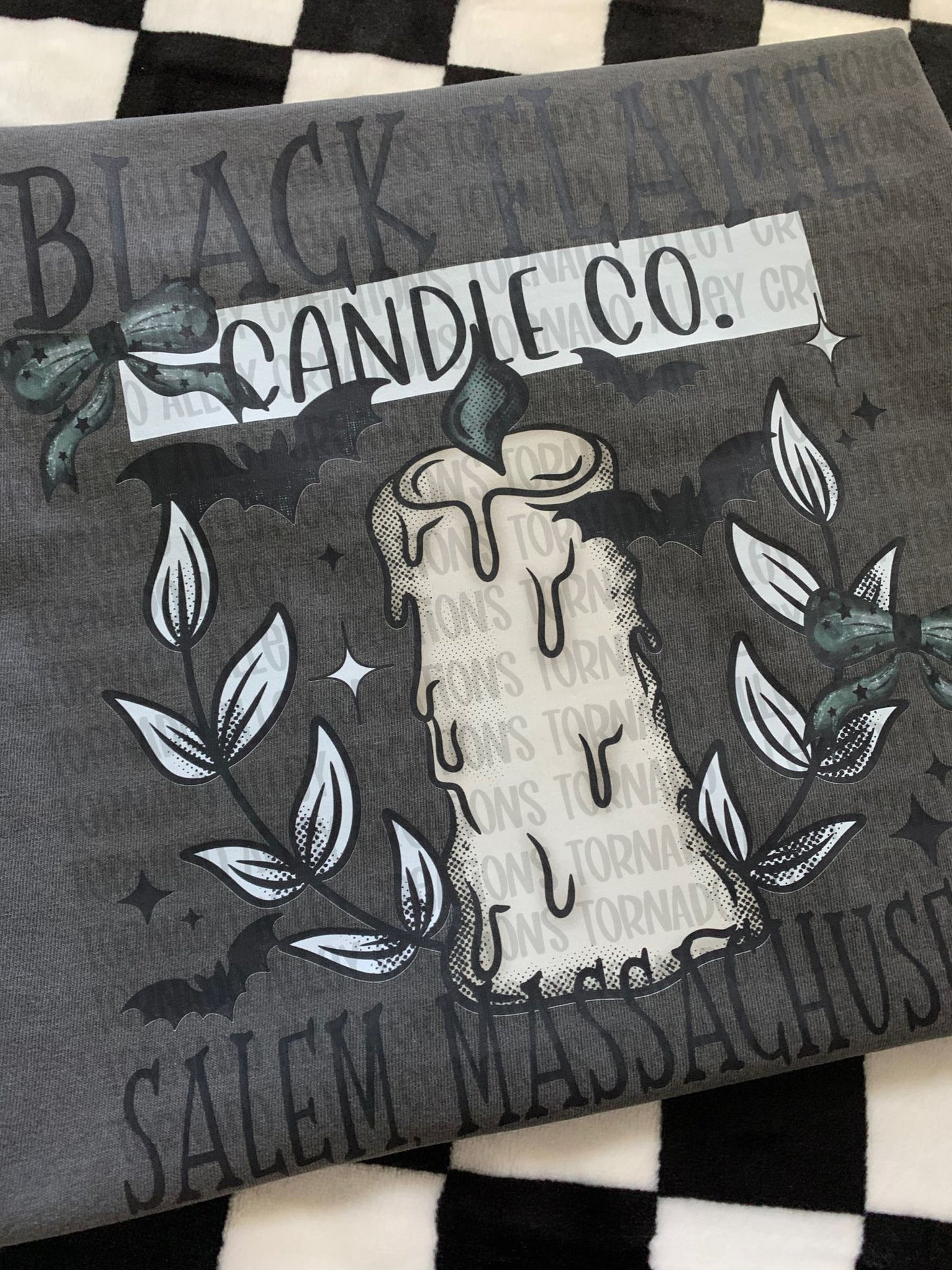 Spooky Salem Candle Tee