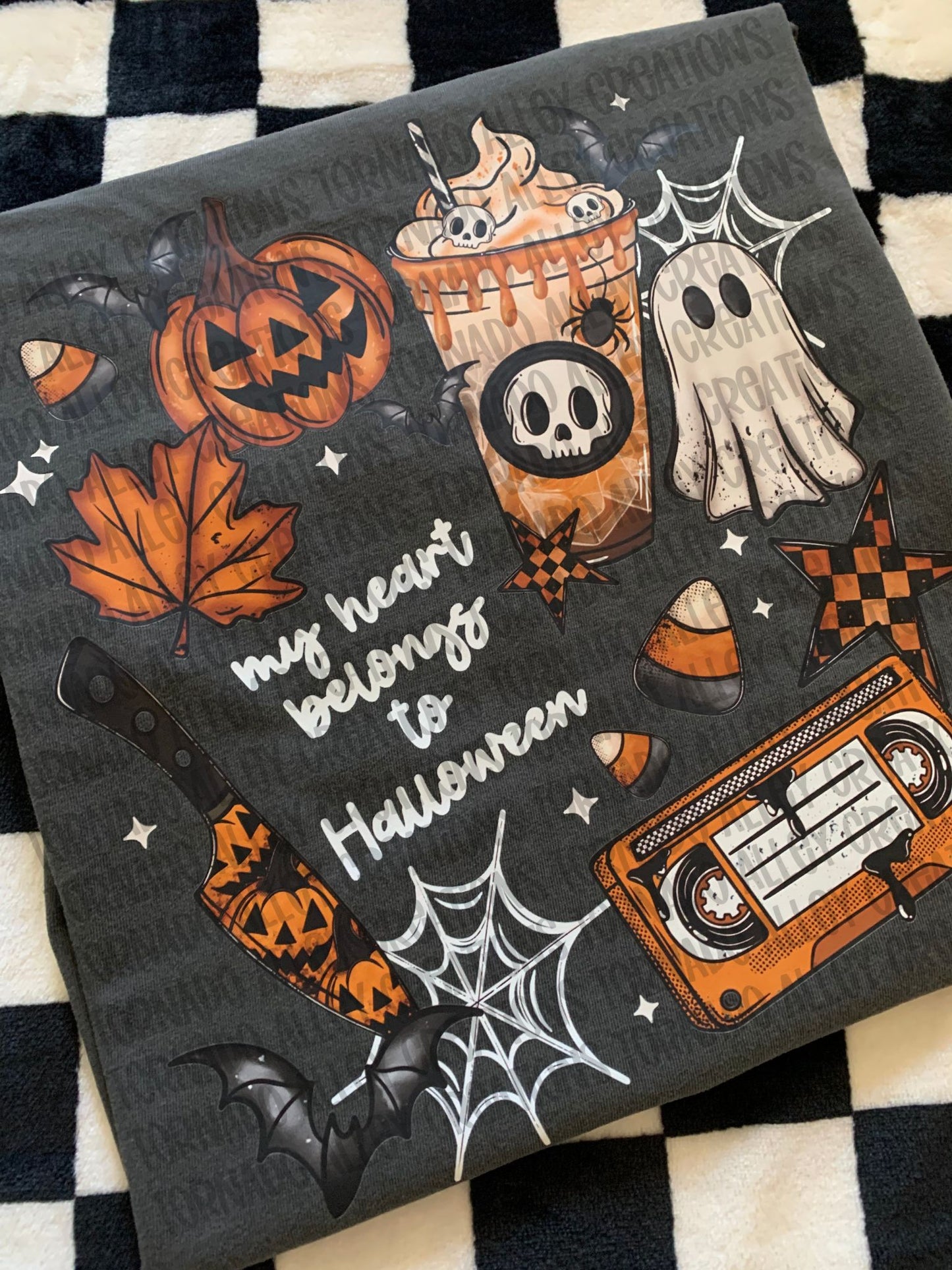 Heart Belongs to Halloween Tee