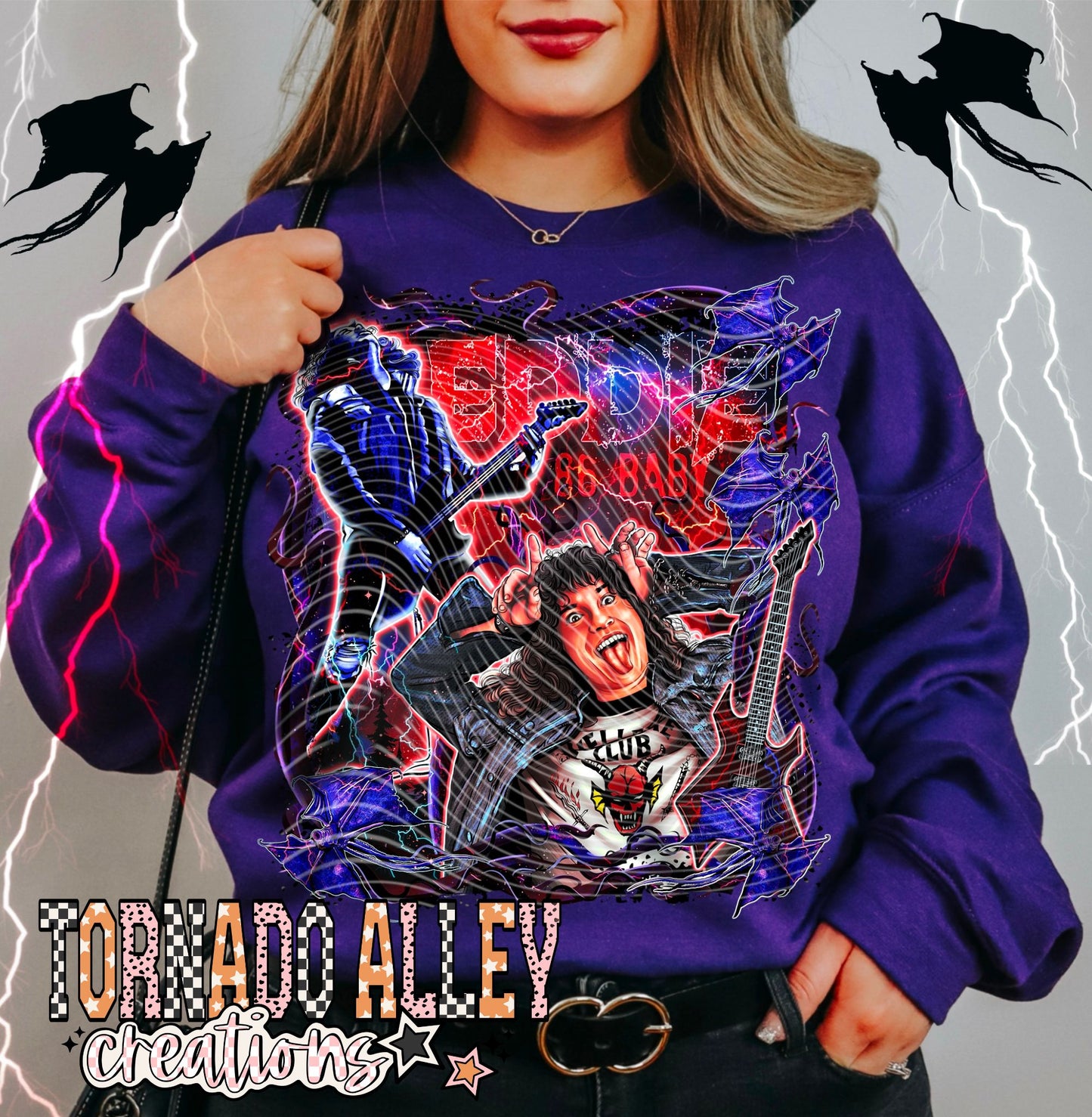 Spooky Bat Guy Crewneck