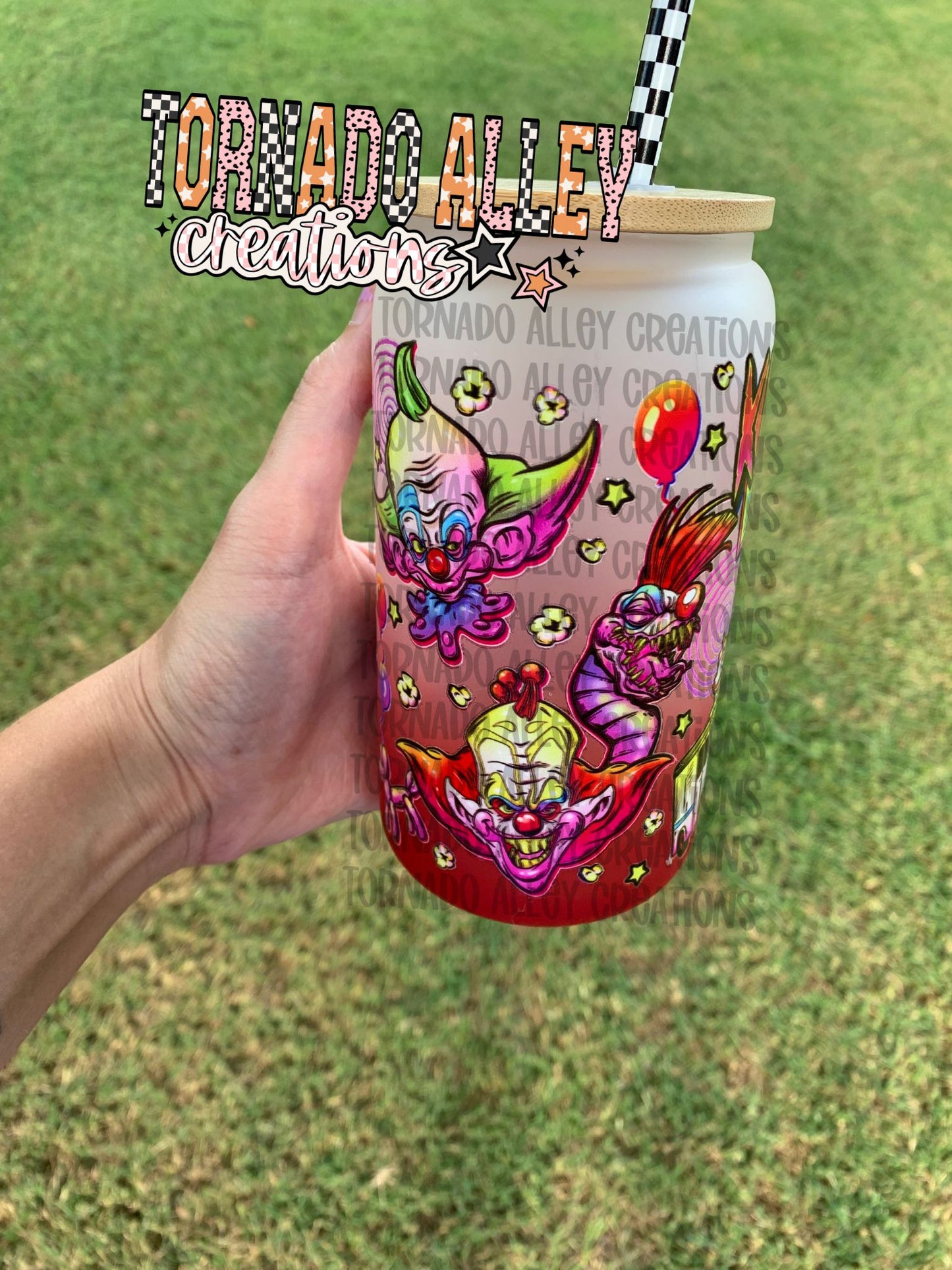 Spooky Circus Clowns 16oz Can
