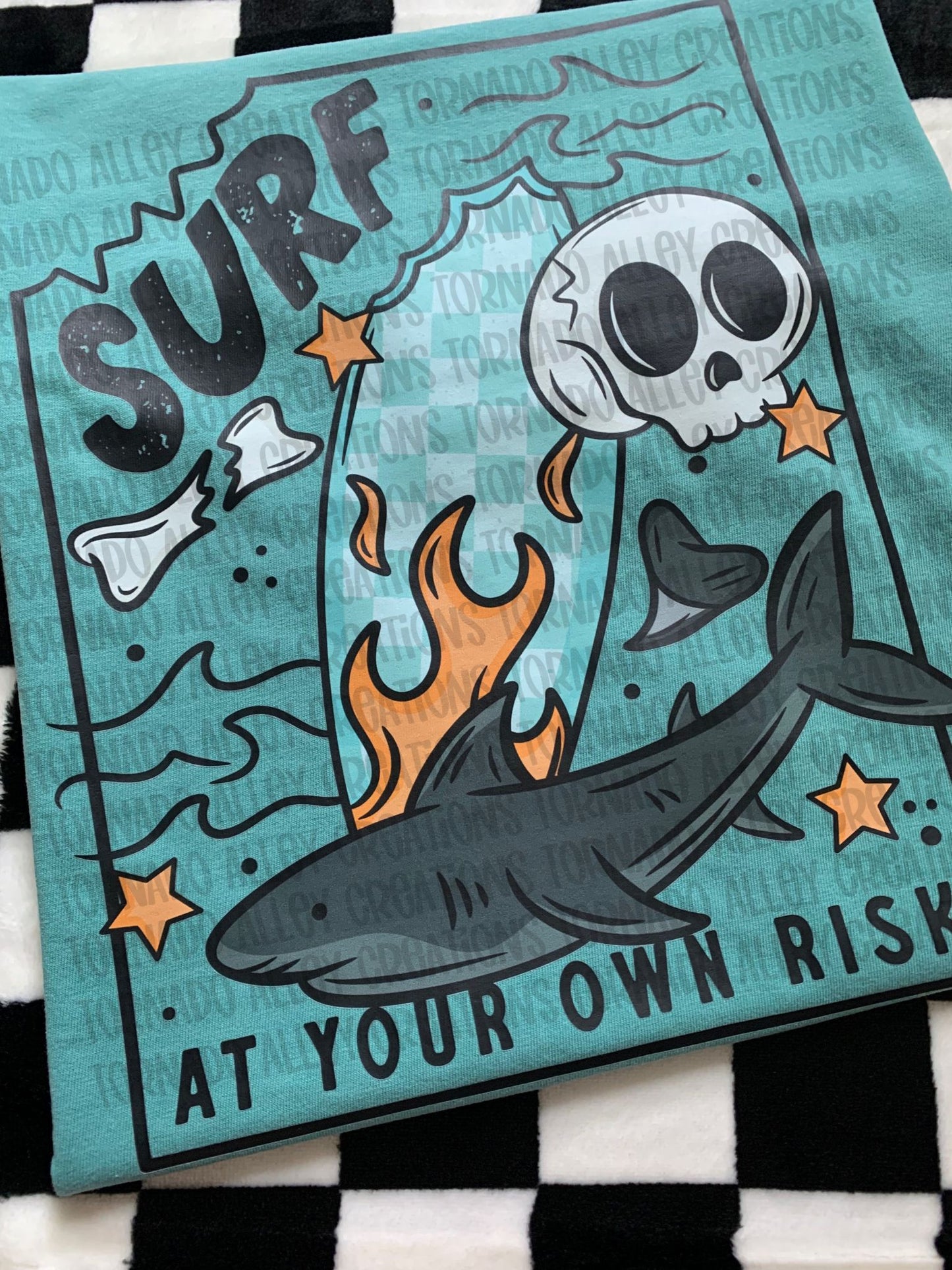 Surf At Your Own Risk Tee