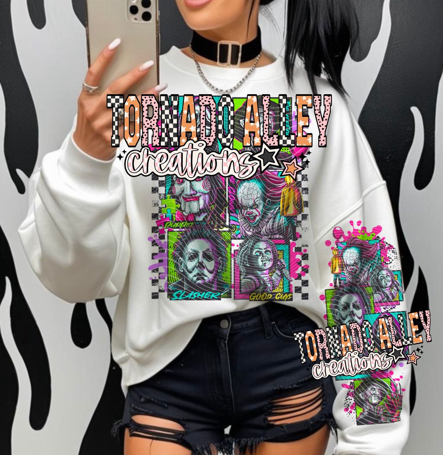 Spooky Horror Crew Crewneck