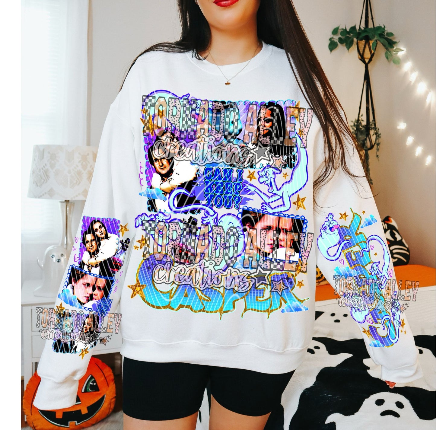 Spooky Ghost Crewneck