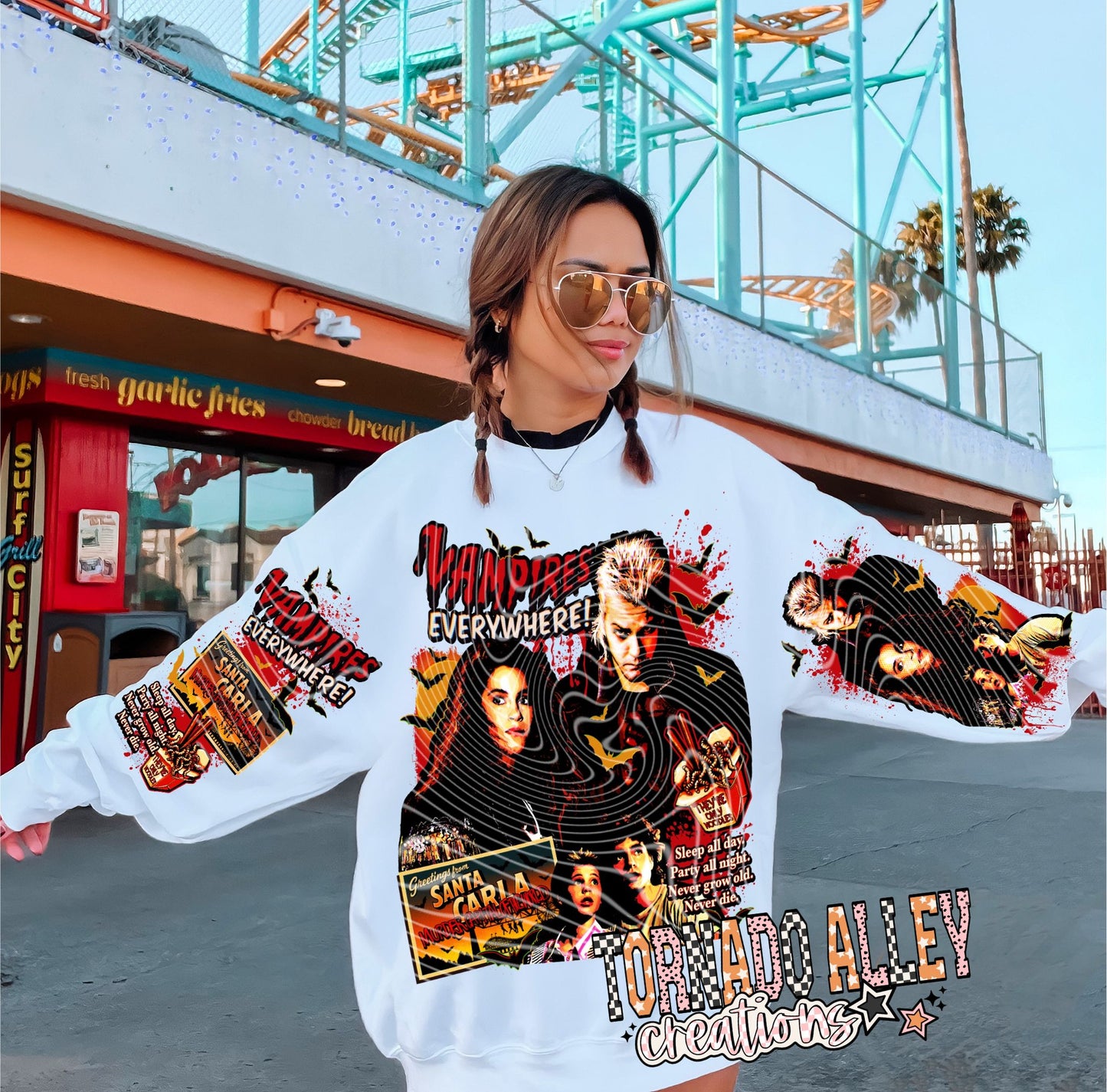 Vampires Everywhere Crewneck