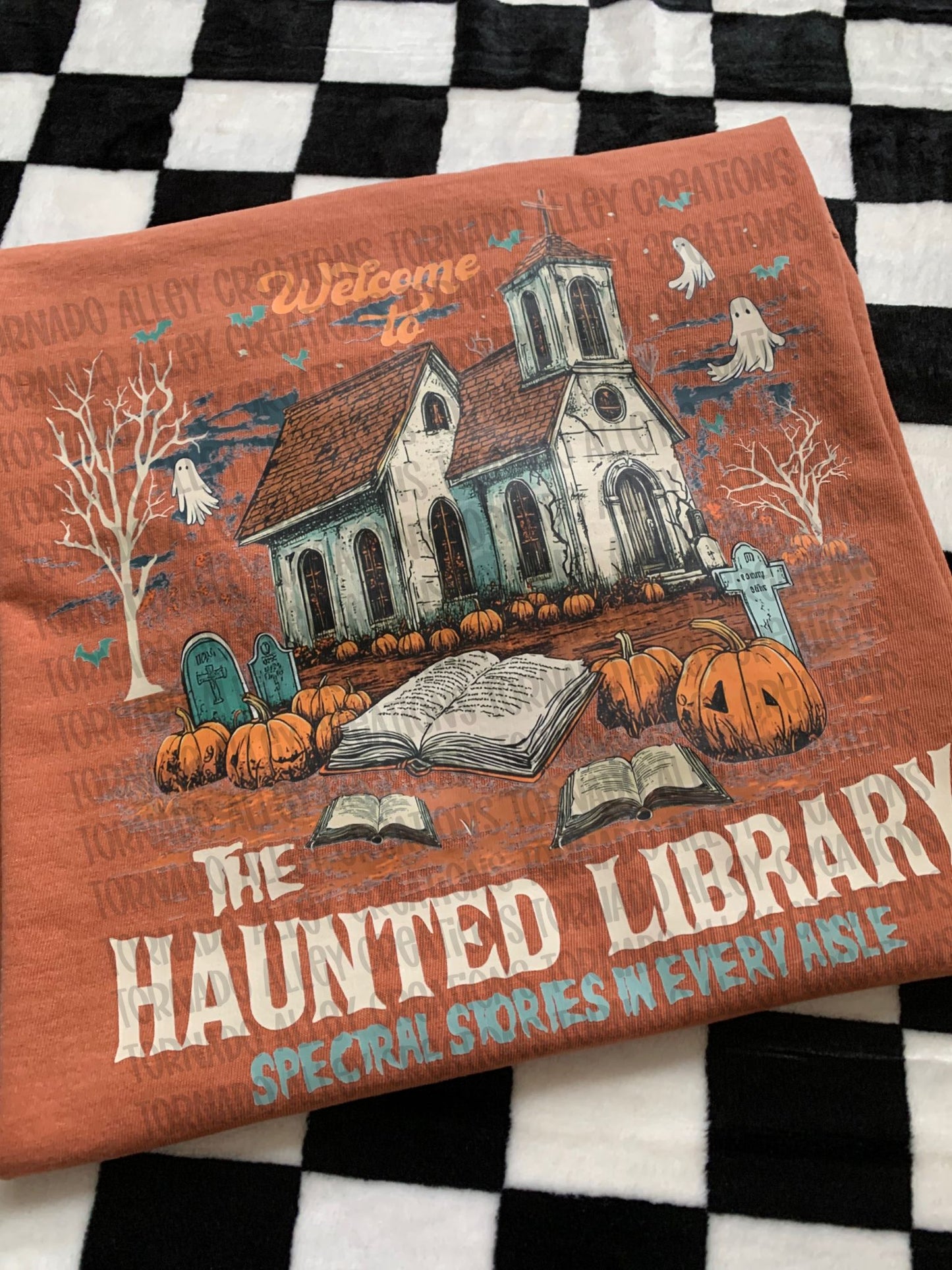 Haunted Library Tee