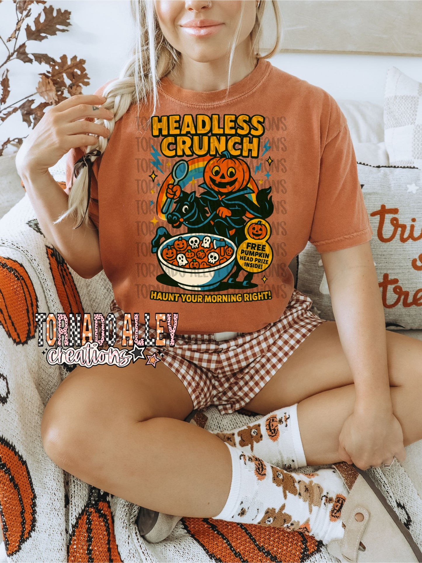 Spooky Pumpkin Cereal Tee