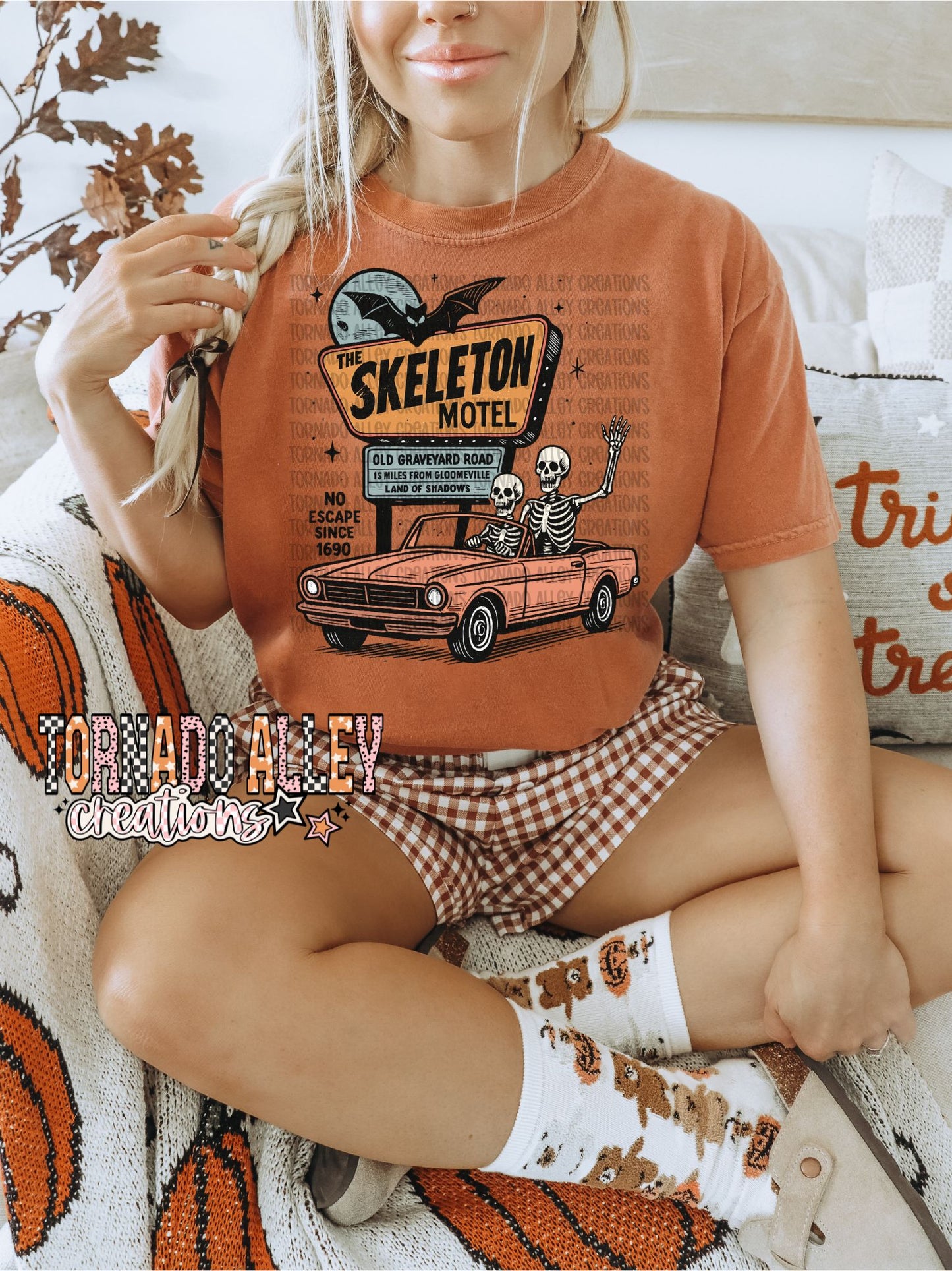 Skeleton Motel Tee