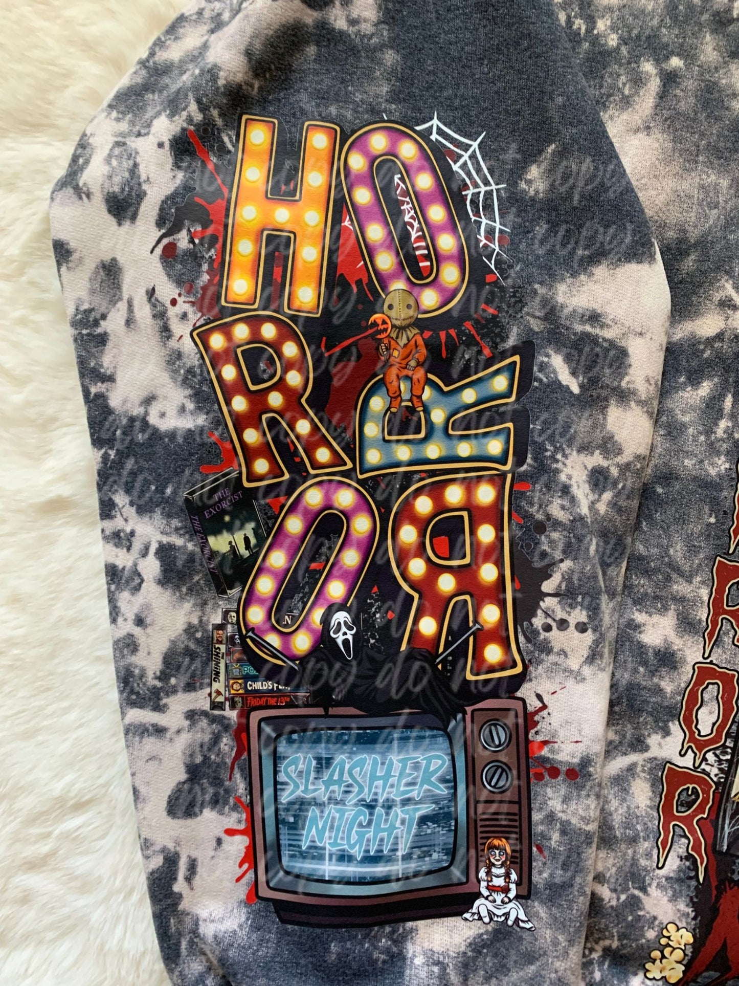 Halloween Movie Night Crewneck