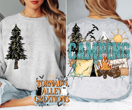 Rather Be Camping Crewneck