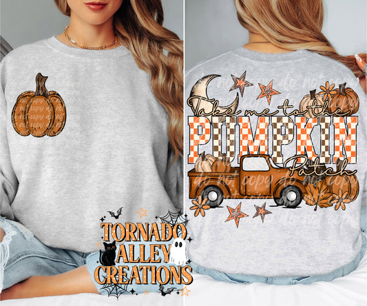 Take Me To The Pumpkin Patch Crewneck