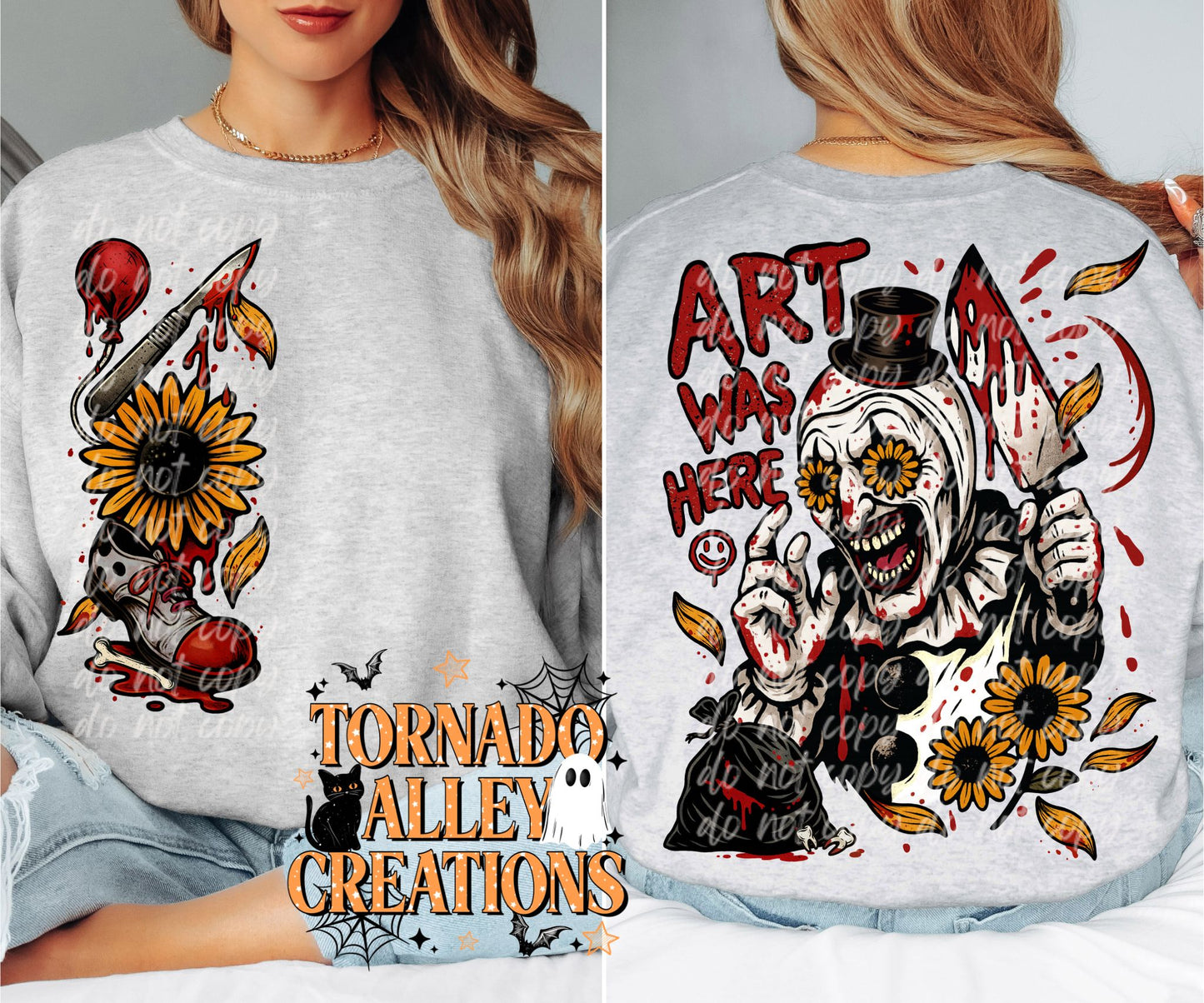 Sunflower Clown Crewneck
